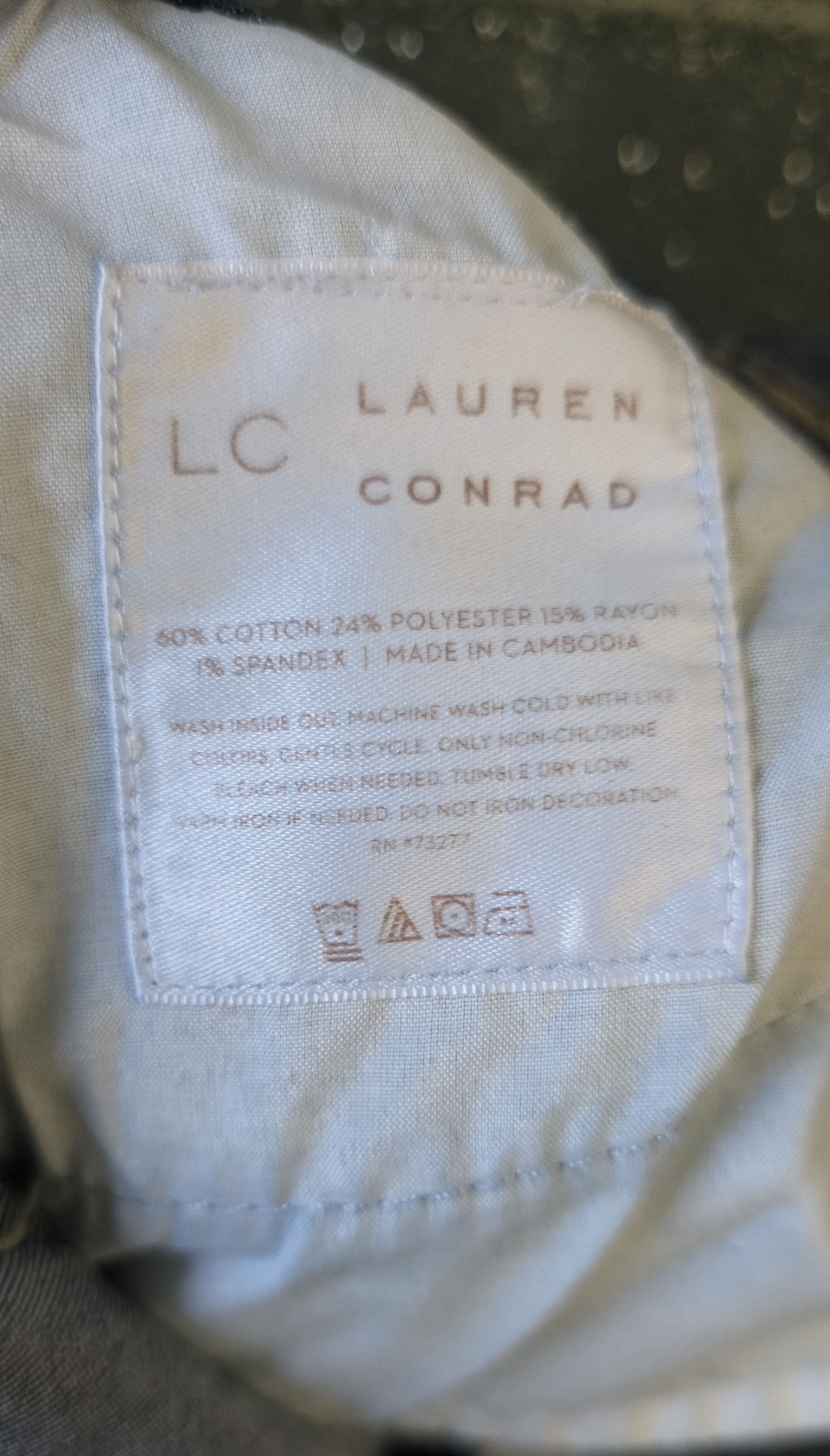 Lauren Conrad NWOT LC Lauren Conrad Women's Medium Denim Jeggings Size 2S Size 26" / US 2 / IT 38 - 3 Thumbnail