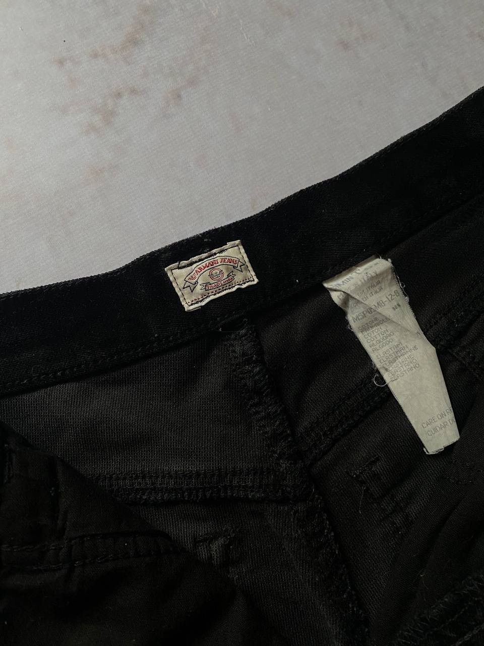 Armani × Giorgio Armani × Vintage Vintage 90s Armani Jeans Velour Velvet Trousers Pants Y2K Size 29" - 10 Thumbnail