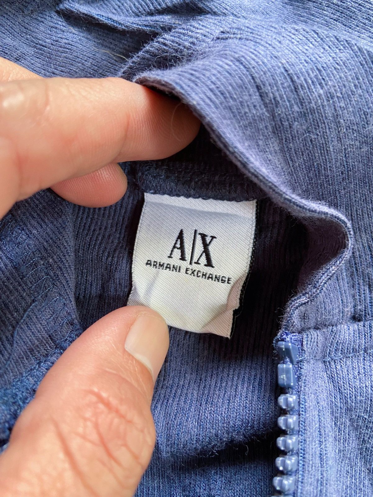 Armani Exchange ARMANI EXCHANGE ZIP HOODIE Size US S / EU 44-46 / 1 - 11 Thumbnail