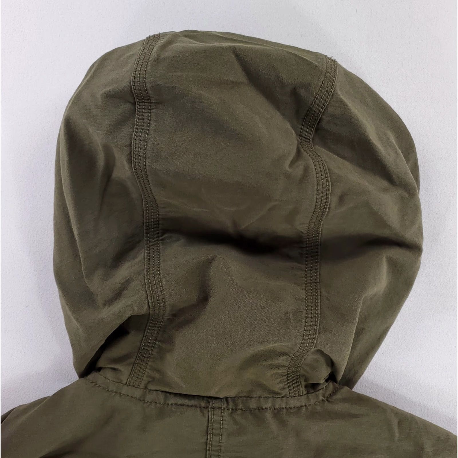 Lucky Brand Lucky Brand Military Style Hooded Full Zip Jacket Olive Green Mens M Size US M / EU 48-50 / 2 - 7 Thumbnail