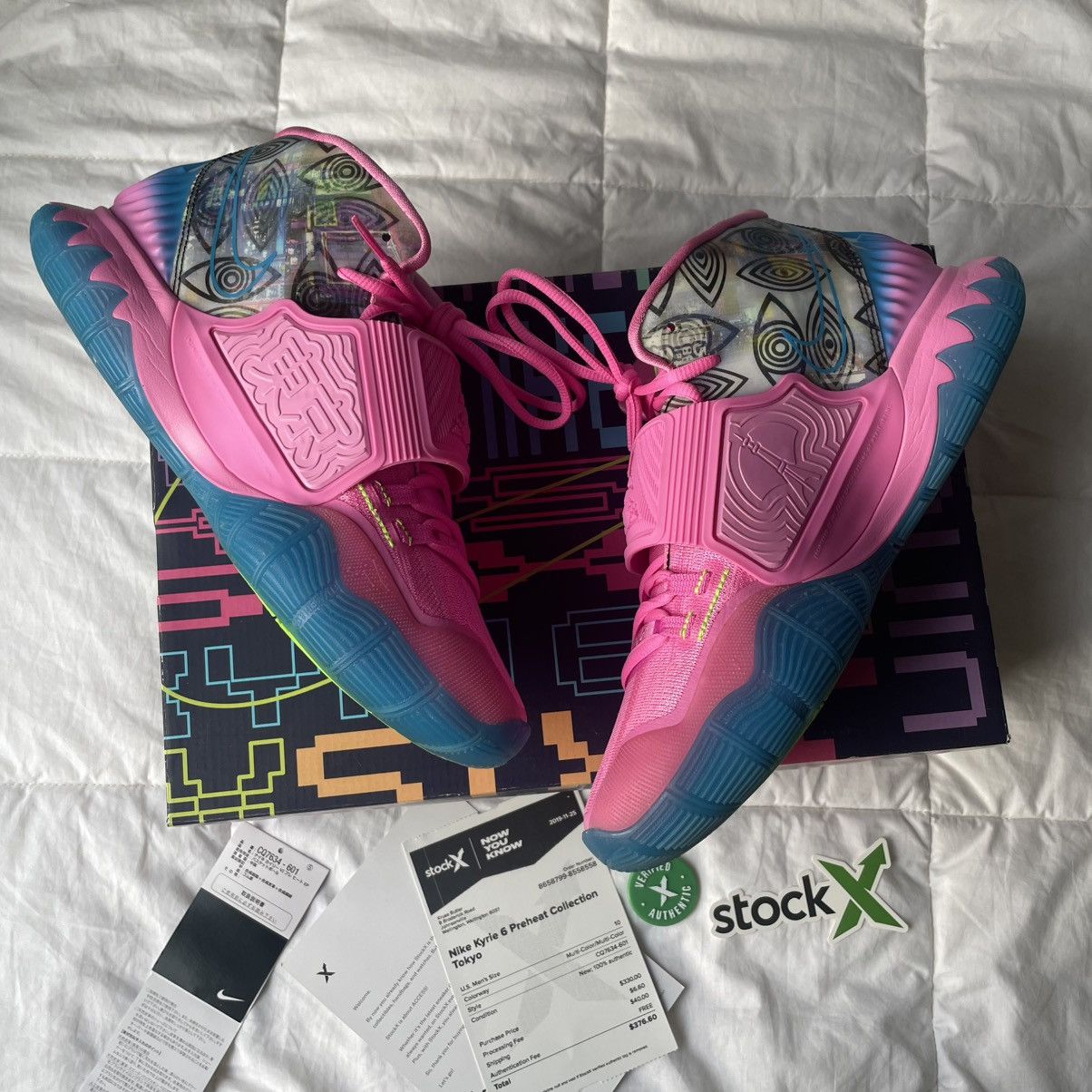 Nike Kyrie 6 pre heat tokyo US10 Size US 10 / EU 43 - 2 Thumbnail