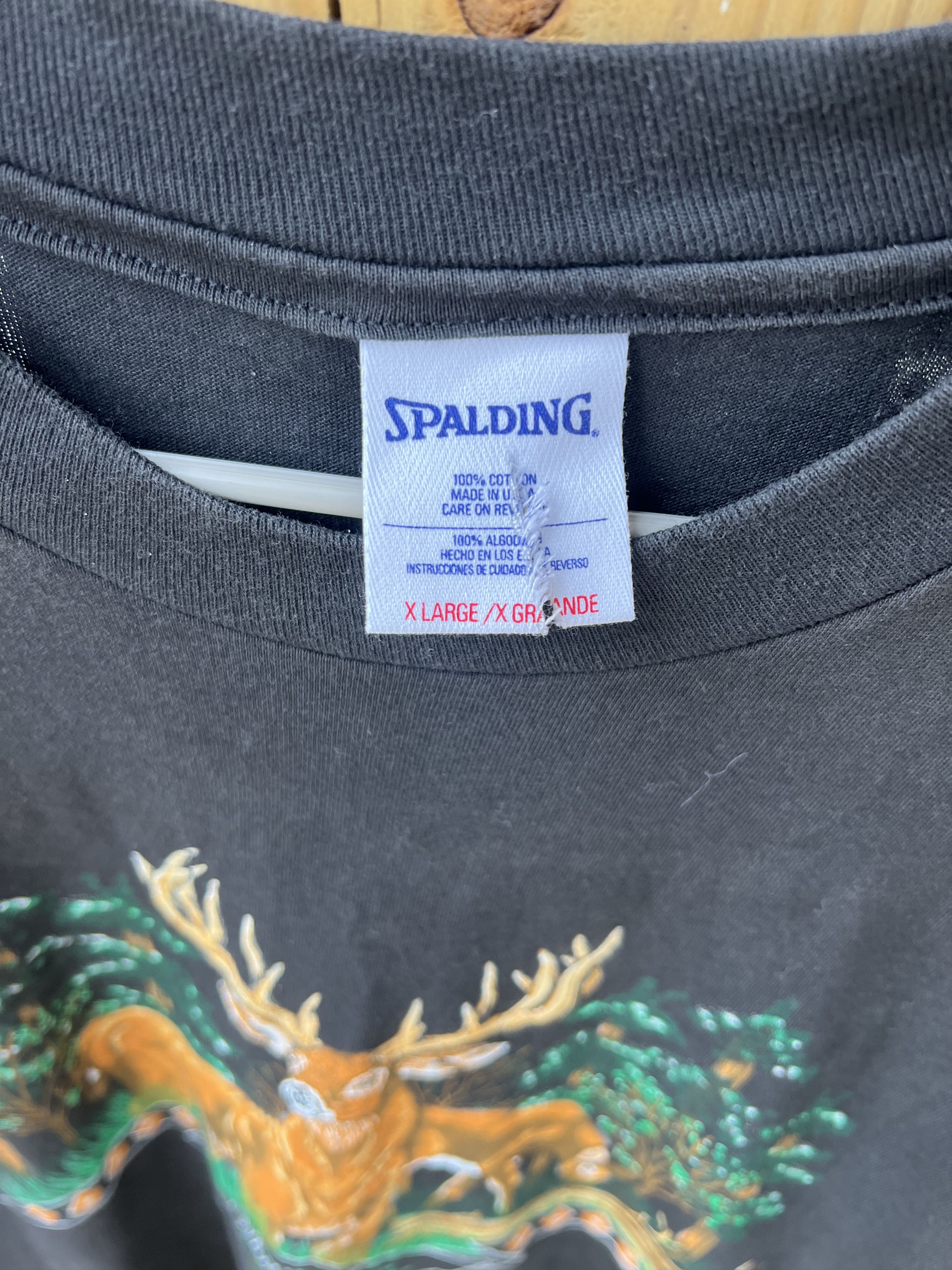 Vintage 90s Whitetail Deer T-Shirt Size US XL / EU 56 / 4 - 3 Thumbnail