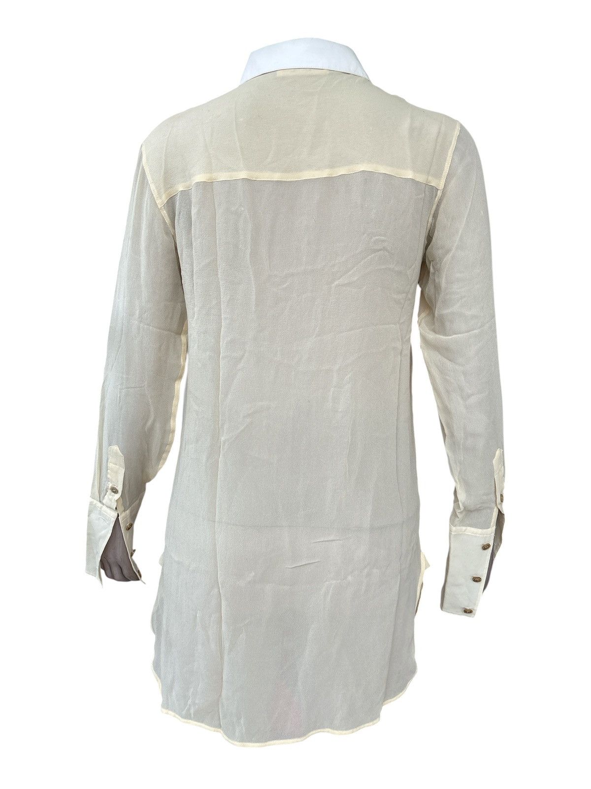 Celine Phoebe Philo era Silk Blouse Size S / US 4 / IT 40 - 5 Thumbnail