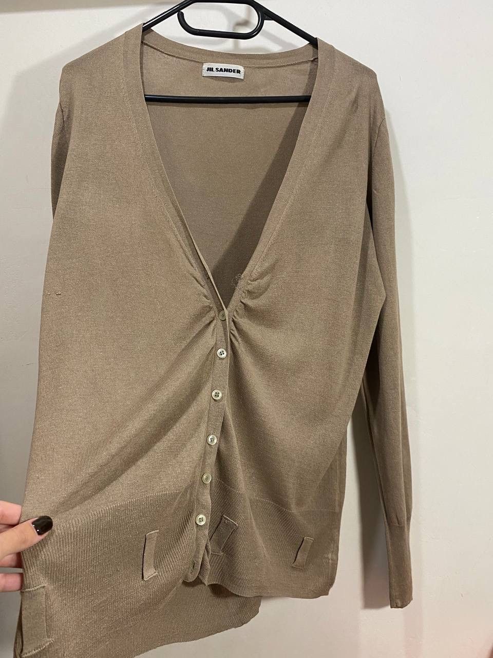 Jil Sander Jil Sander Cardigan sweater Size L / US 10 / IT 46 - 2 Thumbnail