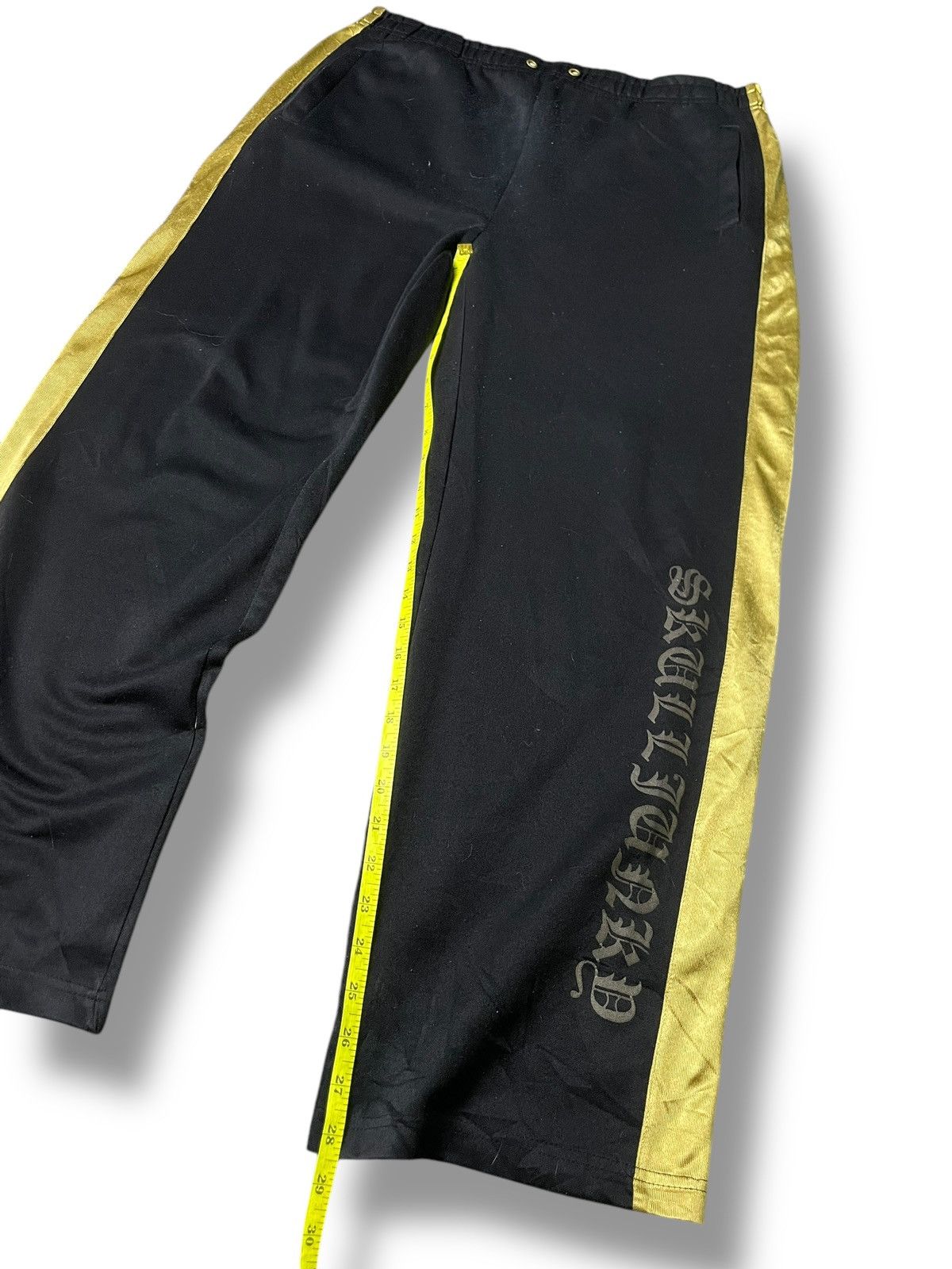 Japanese Brand × Seditionaries × Vintage RARE SKULL FUNKY TRACK PANTS (86) Size US 33 - 6 Thumbnail