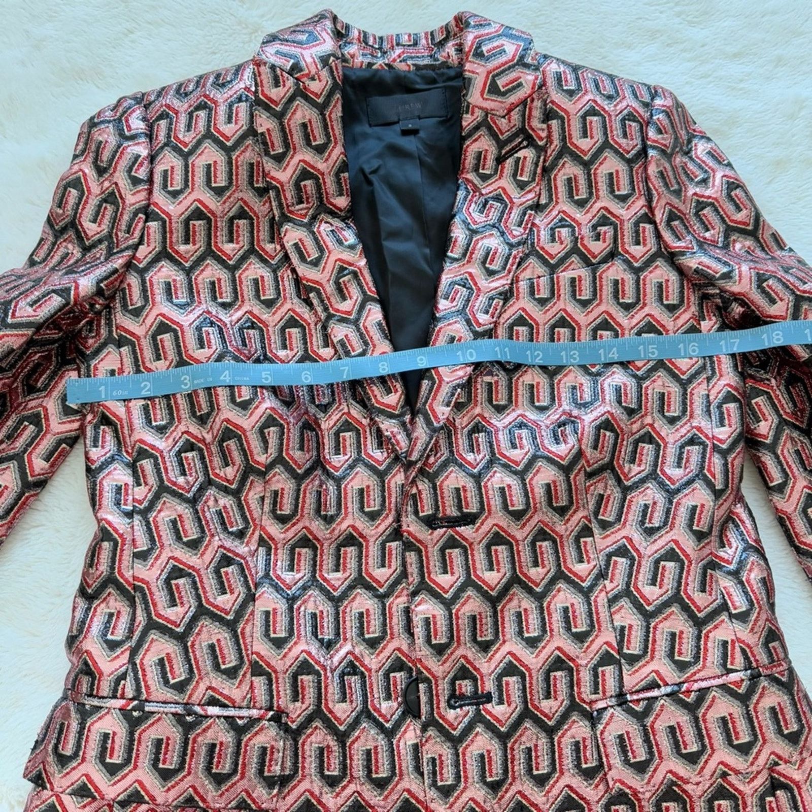 J.Crew J.Crew women metallic jacket size 2 US Retail 780$ Size XS / US 0-2 / IT 36-38 - 8 Thumbnail