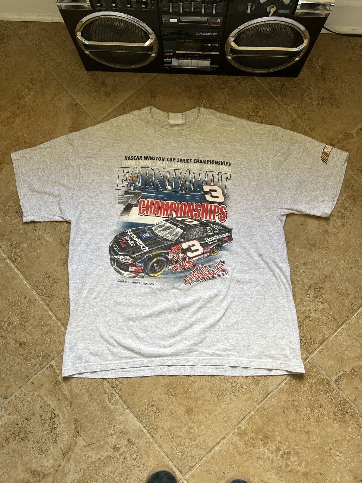 NASCAR × Vintage Nascar Earnhardt Championships Tee Size US XL / EU 56 / 4 - 1 Thumbnail