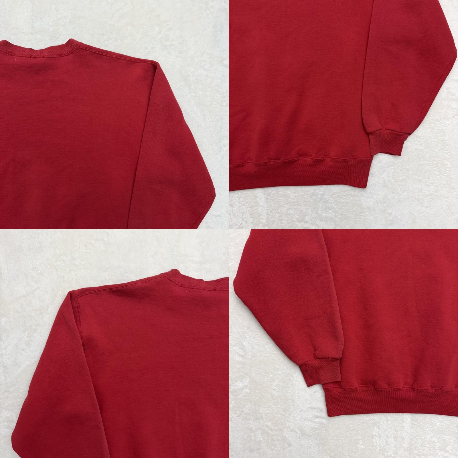 Russell Athletic Russell Athletic Sweatshirt Mens XL Red Fleece Pullover Solid Logo Size US XL / EU 56 / 4 - 9 Thumbnail