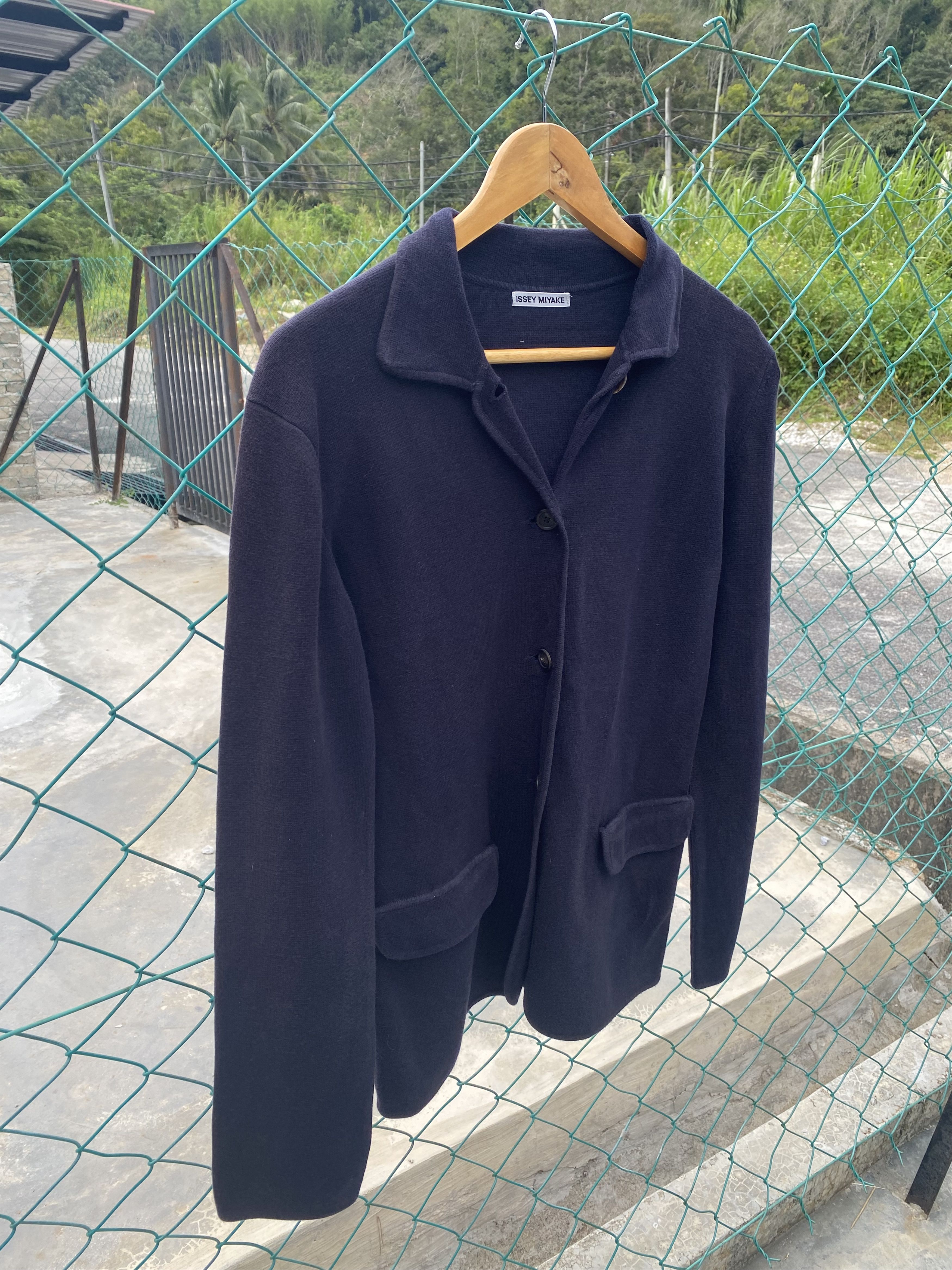 Issey Miyake Issey Miyake Cardigan Size L / US 10 / IT 46 - 3 Thumbnail