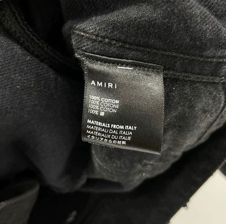 Amiri Amiri Star Wolf Denim Jacket-2506 Size US M / EU 48-50 / 2 - 8 Thumbnail