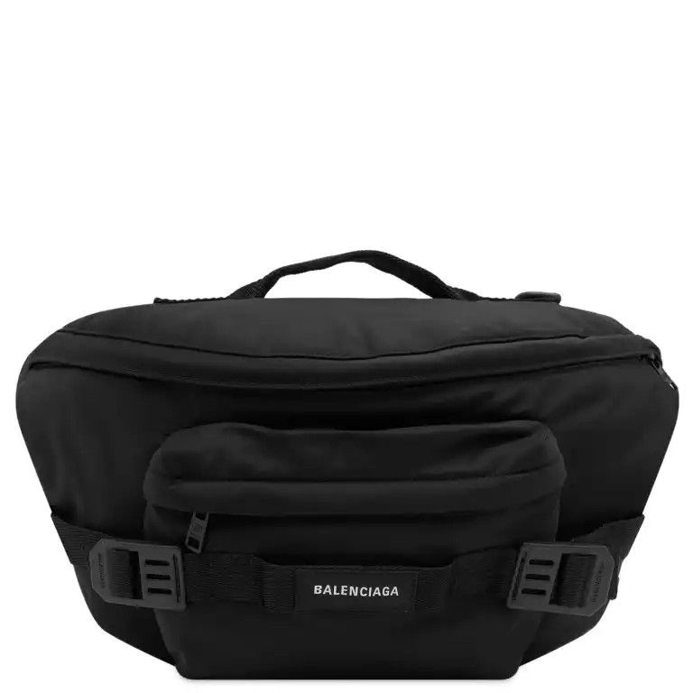 Balenciaga o1tr1nto0526 Size: OS / Army Large Beltpack in Black Size ONE SIZE - 1 Thumbnail
