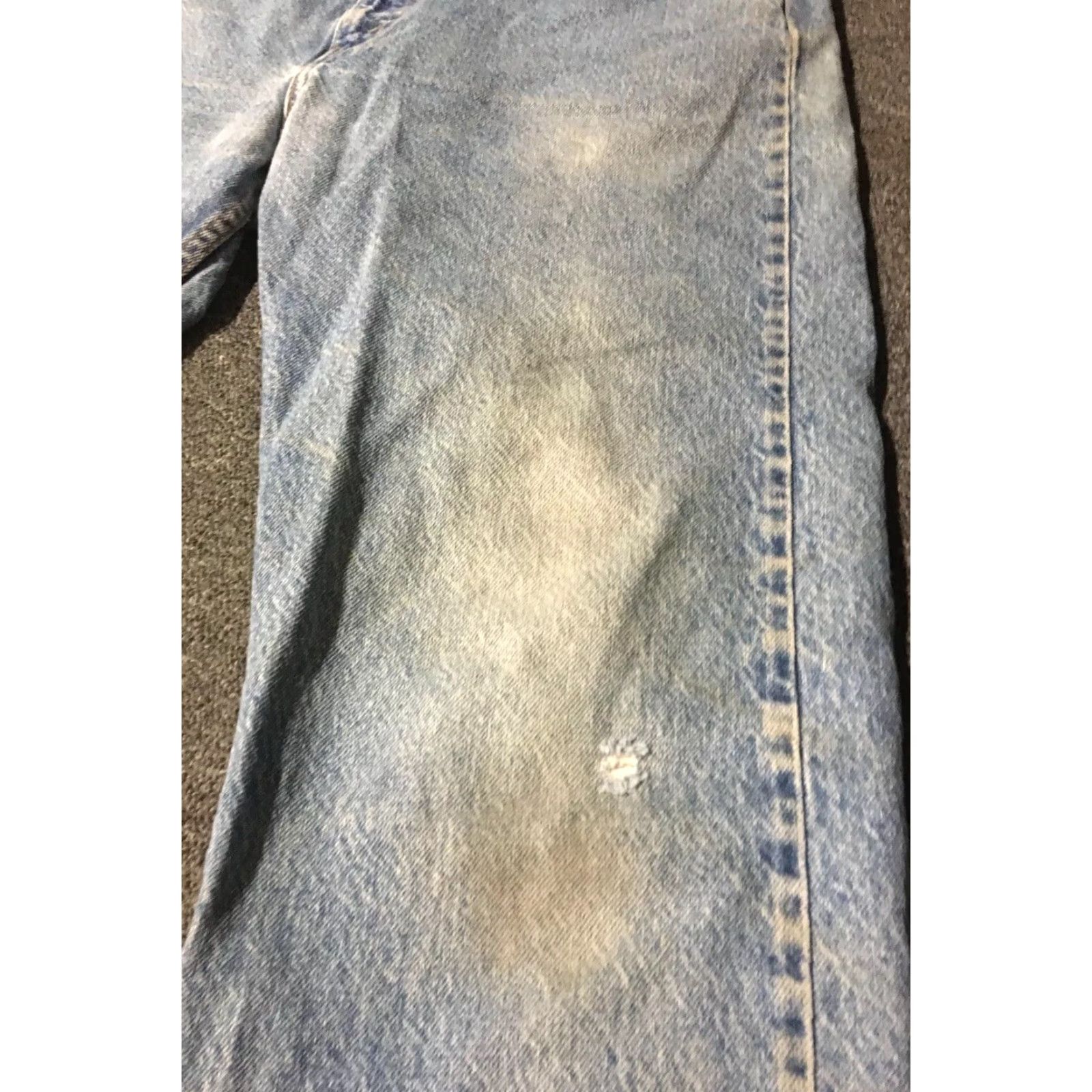 Levi's VINTAGE Levi’s 505 Jeans 38/32 Distressed Orange Tab 80s 90s USA Biker Levi's 569 Mens Jeans Straight Denim Blue Size US 38 / EU 54 - 6 Thumbnail