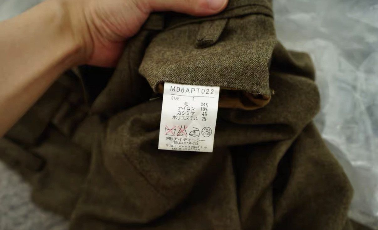Iroquois Japan Iroquois Single Pleat Wool Blend Suit Pants Size US 32 / EU 48 - 7 Thumbnail