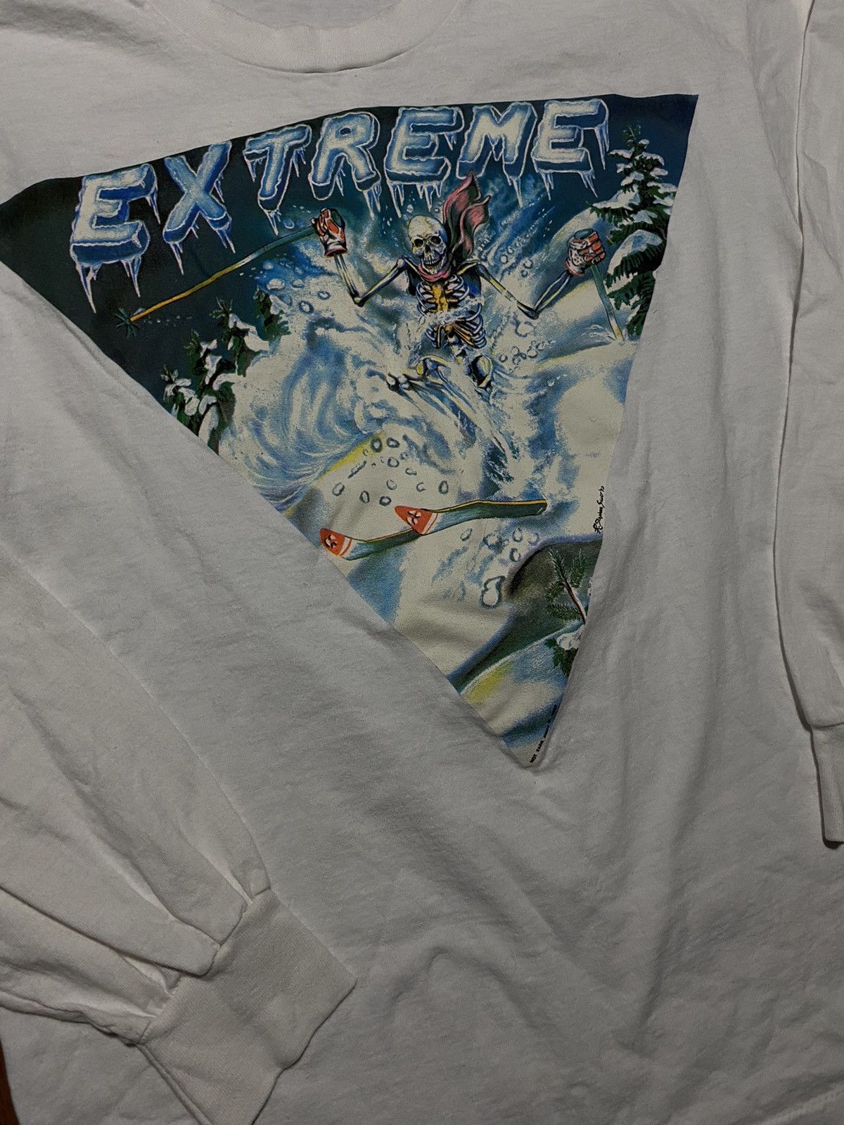 Vintage Vintage 1992 Grateful Dead Winter Ski Skull longsleeve Size US L / EU 52-54 / 3 - 3 Thumbnail