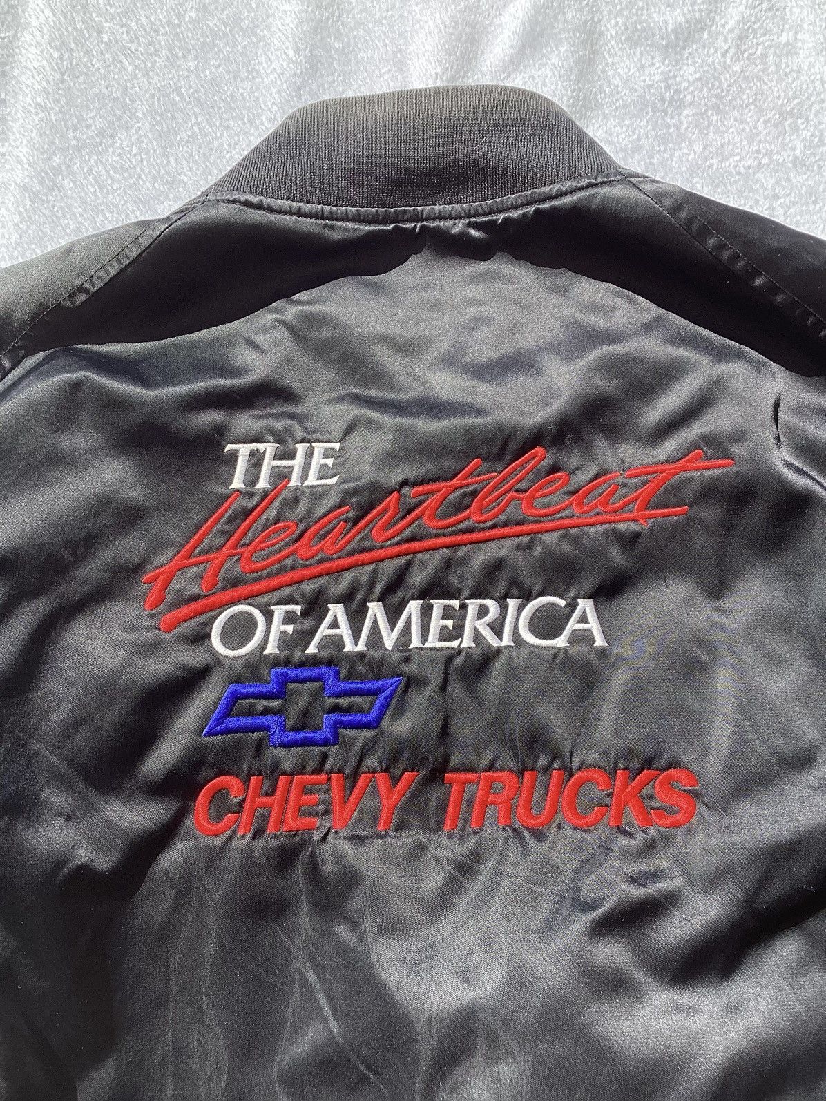Chevrolet × Vintage Vtg 80s heartbreak of America Chevy trucks button up jacket Size US XXL / EU 58 / 5 - 4 Thumbnail