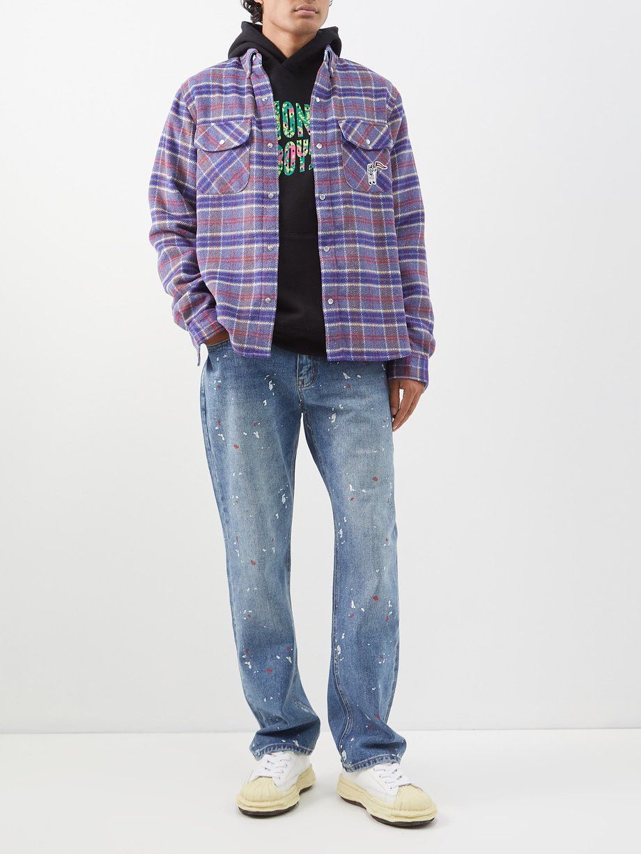 Billionaire Boys Club bbc flannel heavy shirt Size US XL / EU 56 / 4 - 11 Thumbnail