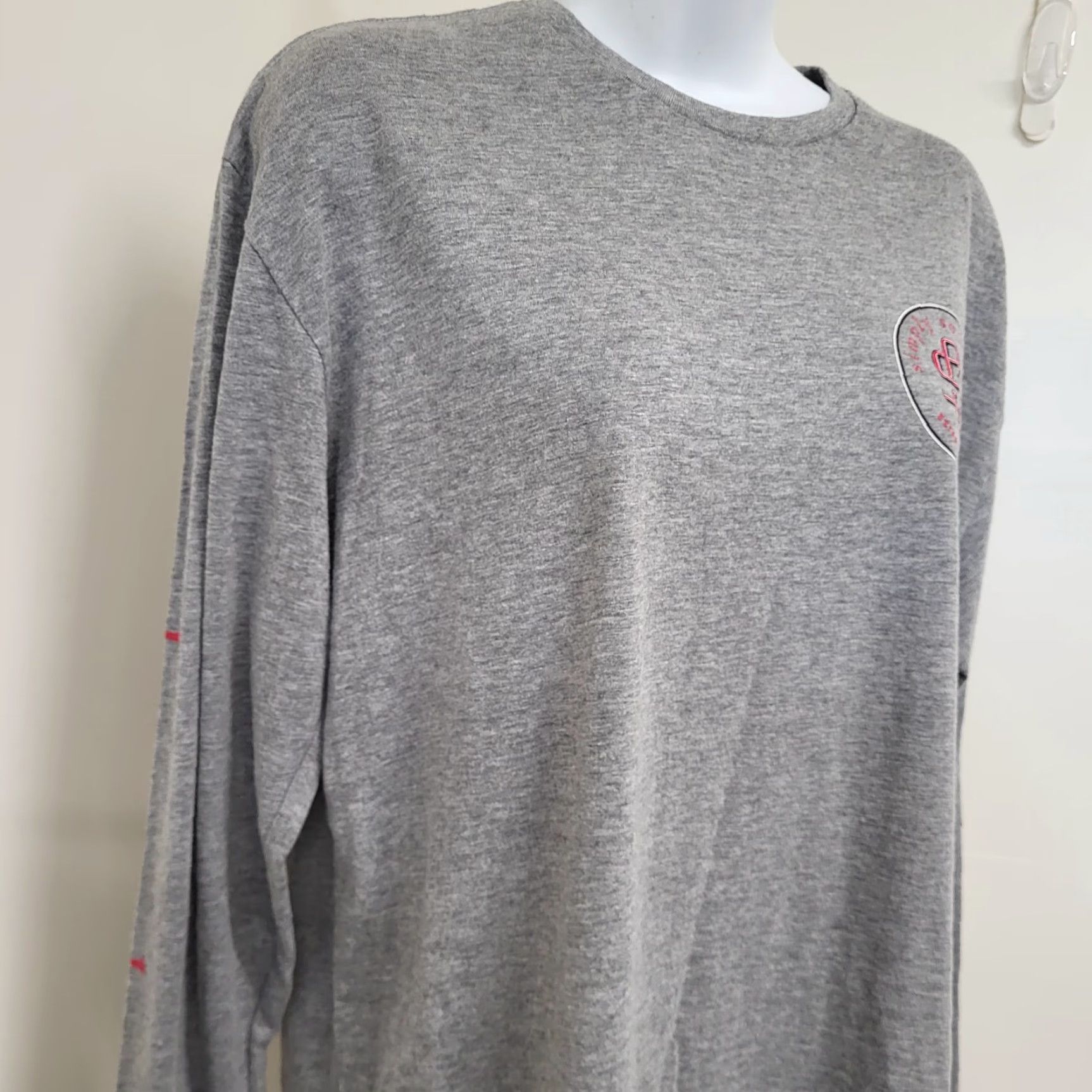 Vintage Simply Southern T-Shirt Woman’s Size Small Gray "You Will Shoot Your Eye Out Kid" Christmas Dog Crew Neck Long Sleeve Regular Cotton Shirt Womens Size S / US 4 / IT 40 - 5 Thumbnail