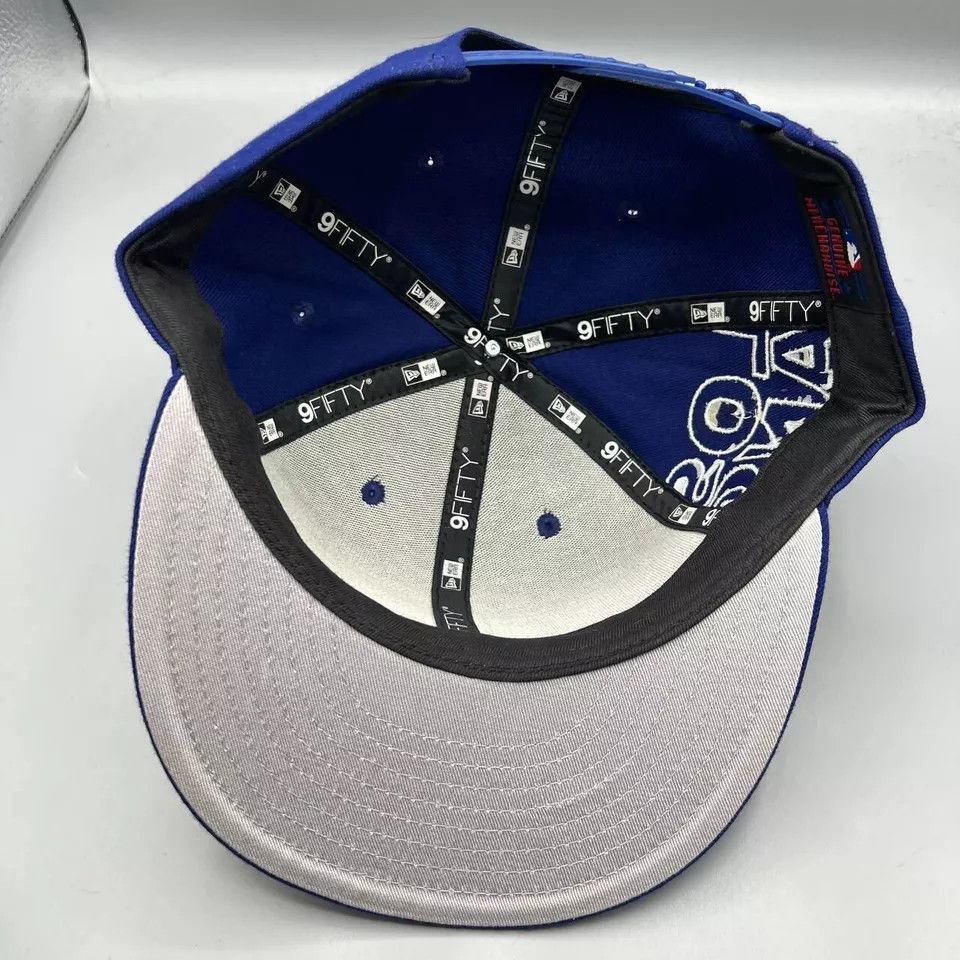 New Era Los Angeles LA Dodgers Hat Men 9Fifty New Era Snap Back Cap Size ONE SIZE - 9 Thumbnail
