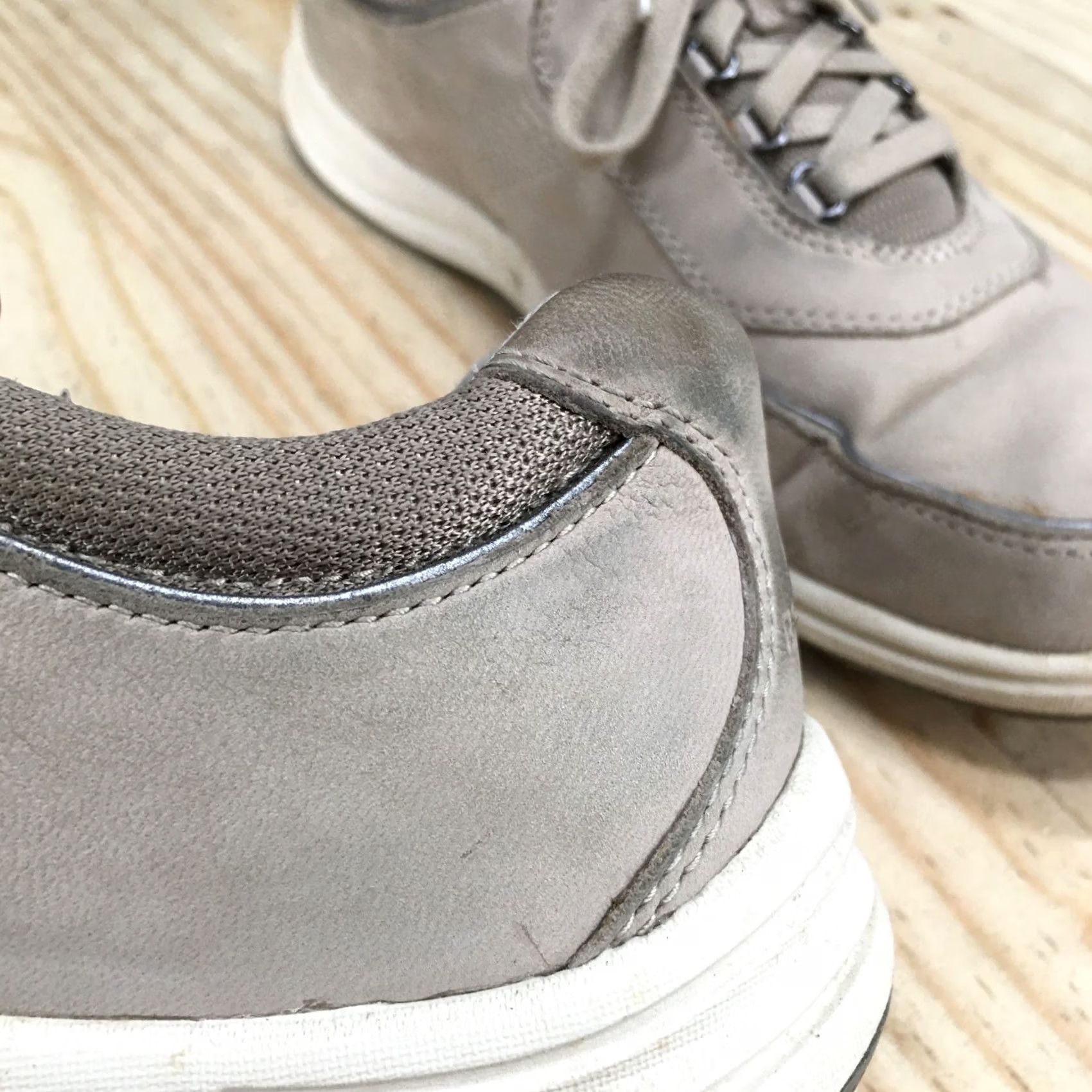 Rockport Rockport Shoes Womens 8 M Casual Sneakers Beige Leather Lace Up Low Top M76019 Size M / US 6-8 / IT 42-44 - 7 Thumbnail