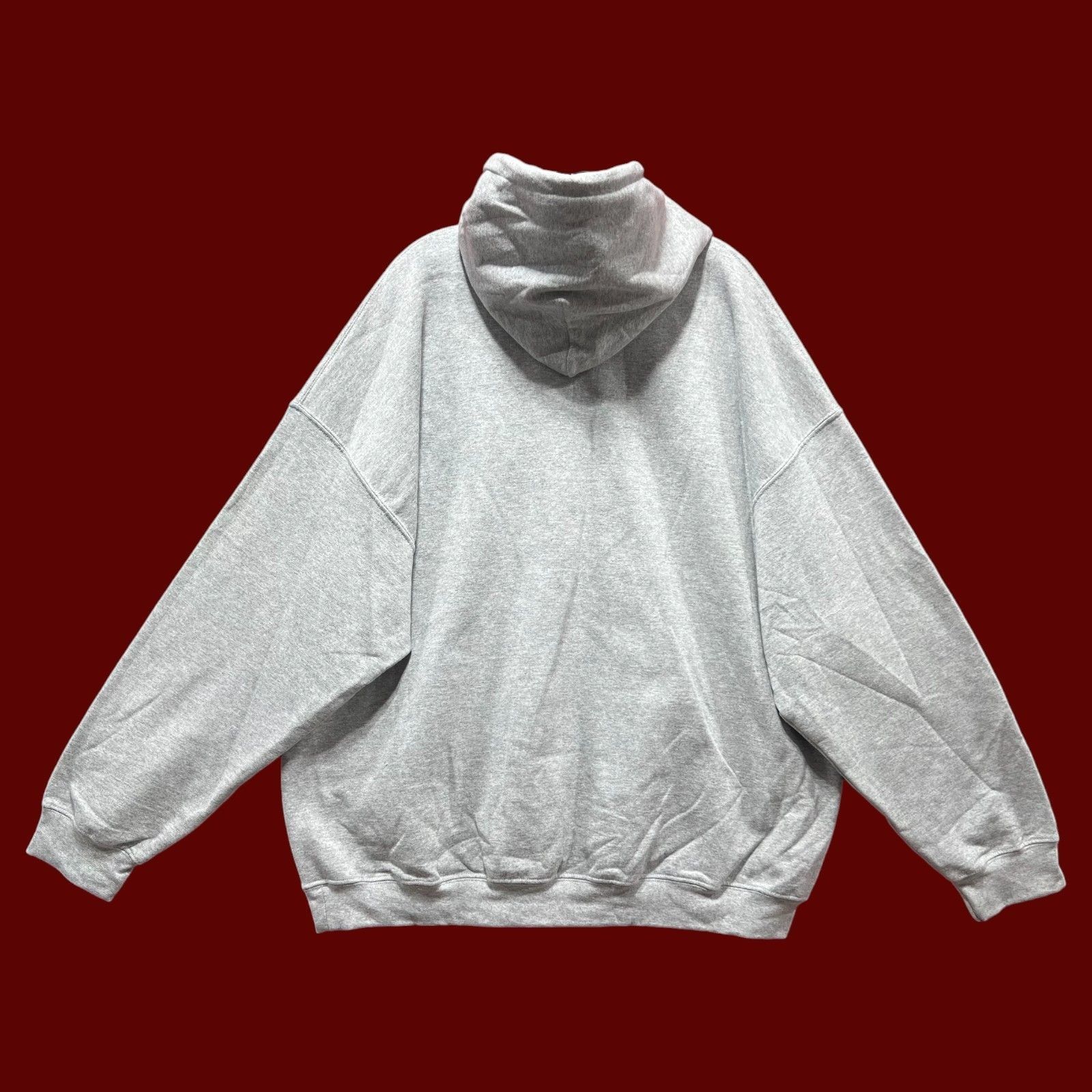 Gildan Gildan - Men's Long Sleeve Hooded Sweatshirt - Grey - 3XL Size ONE SIZE - 2 Thumbnail