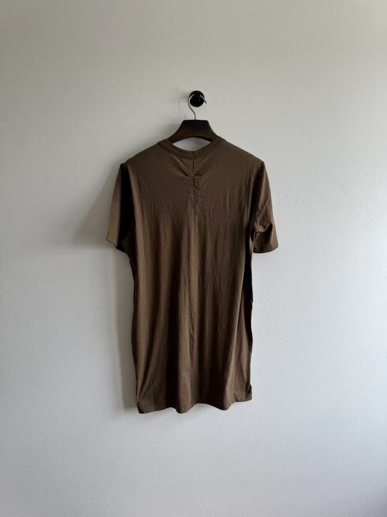 Rick Owens Rick Owens Level Short-Sleeve T-Shirt Bean Size US L / EU 52-54 / 3 - 4 Thumbnail