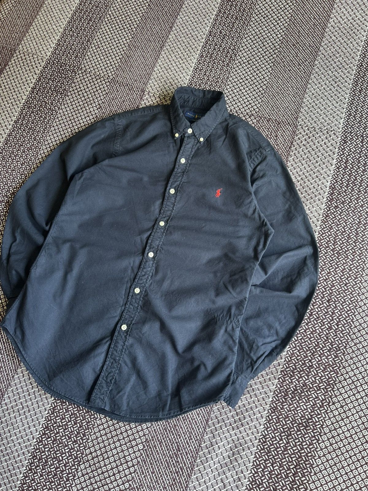 Polo Ralph Lauren Polo Ralph Lauren Vintage Shirt Slim Fit Streetwear Size M Size US M / EU 48-50 / 2 - 2 Thumbnail