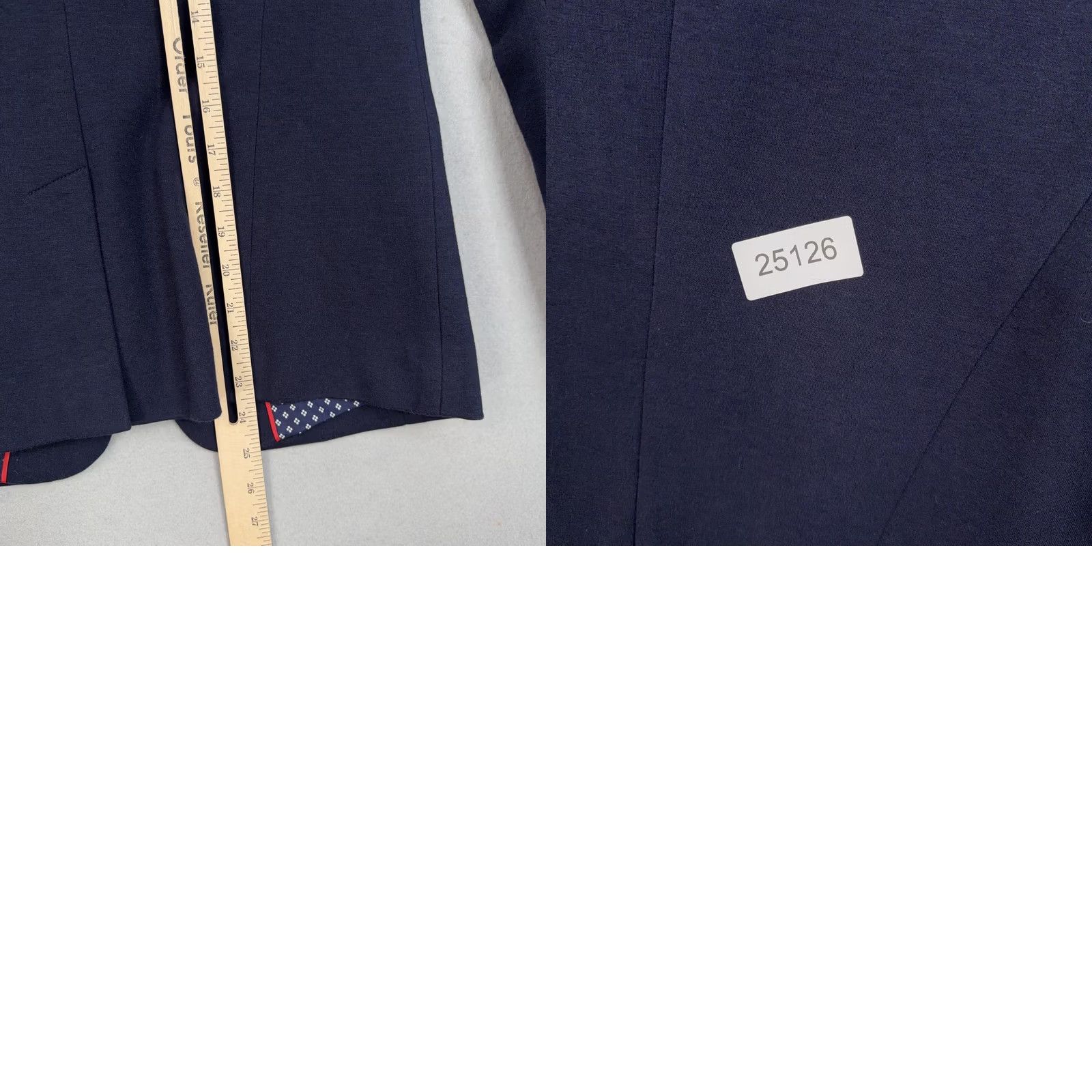 Talbots Talbots Blazer Navy Aberdeen One Button Knit Lined Career Jacket Womens 2 Blue Stretch Dressy Workwear Mens? Size XS / US 0-2 / IT 36-38 - 9 Thumbnail