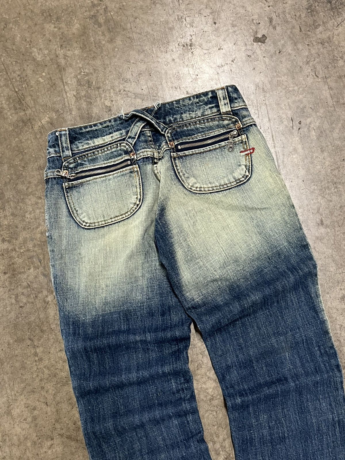 Diesel Diesel vintage baggy fit flare jeans faded wash denim rare Size US 30 / EU 46 - 6 Thumbnail