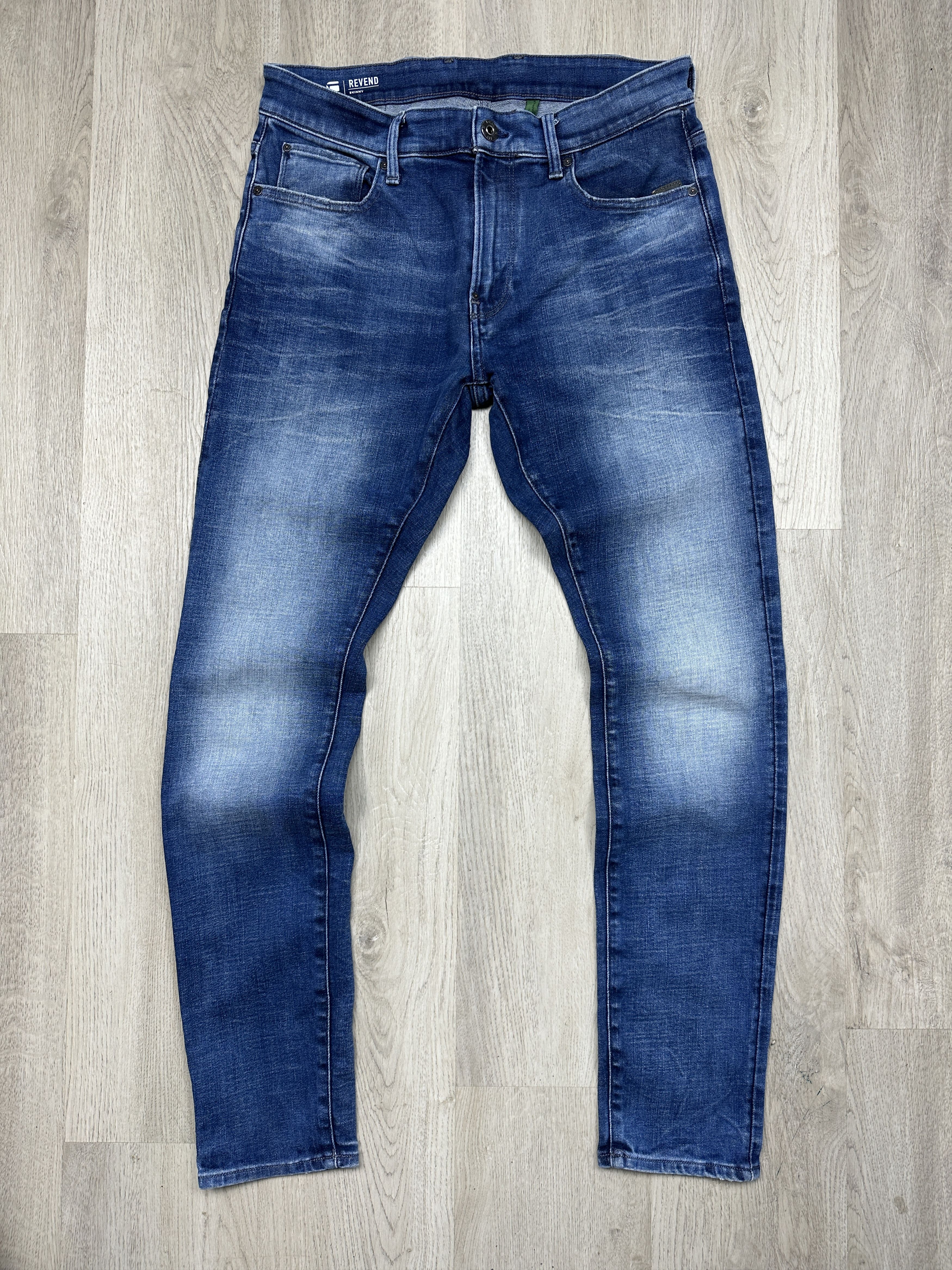 G-Star G Star Raw Mens Revend Skinny Denim Pants Jeans Size US 32 / EU 48 - 1 Thumbnail