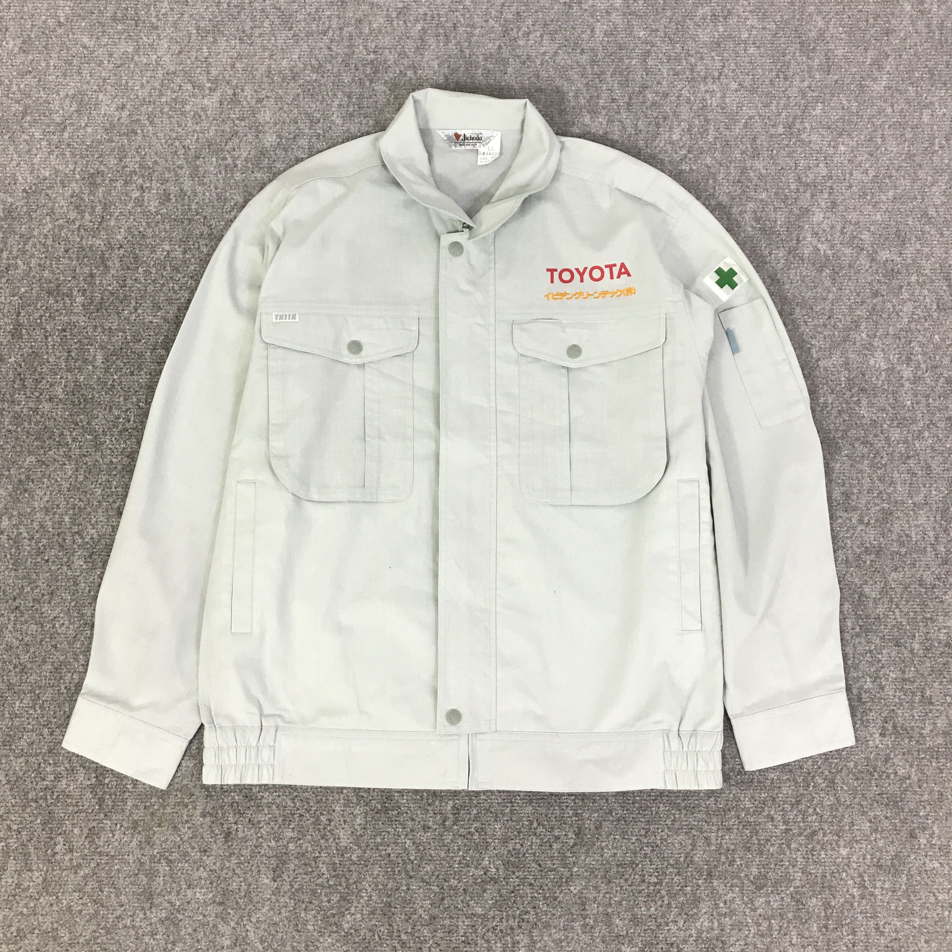 Japanese Brand TOYOTA RACING JACKET K94B19 Size US L / EU 52-54 / 3 - 2 Thumbnail