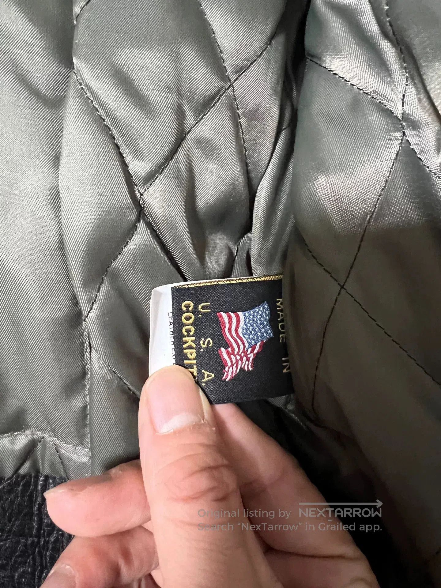 Cockpit USA COCKPIT American Horsehide Leather Jacket. Size US S / EU 44-46 / 1 - 6 Thumbnail