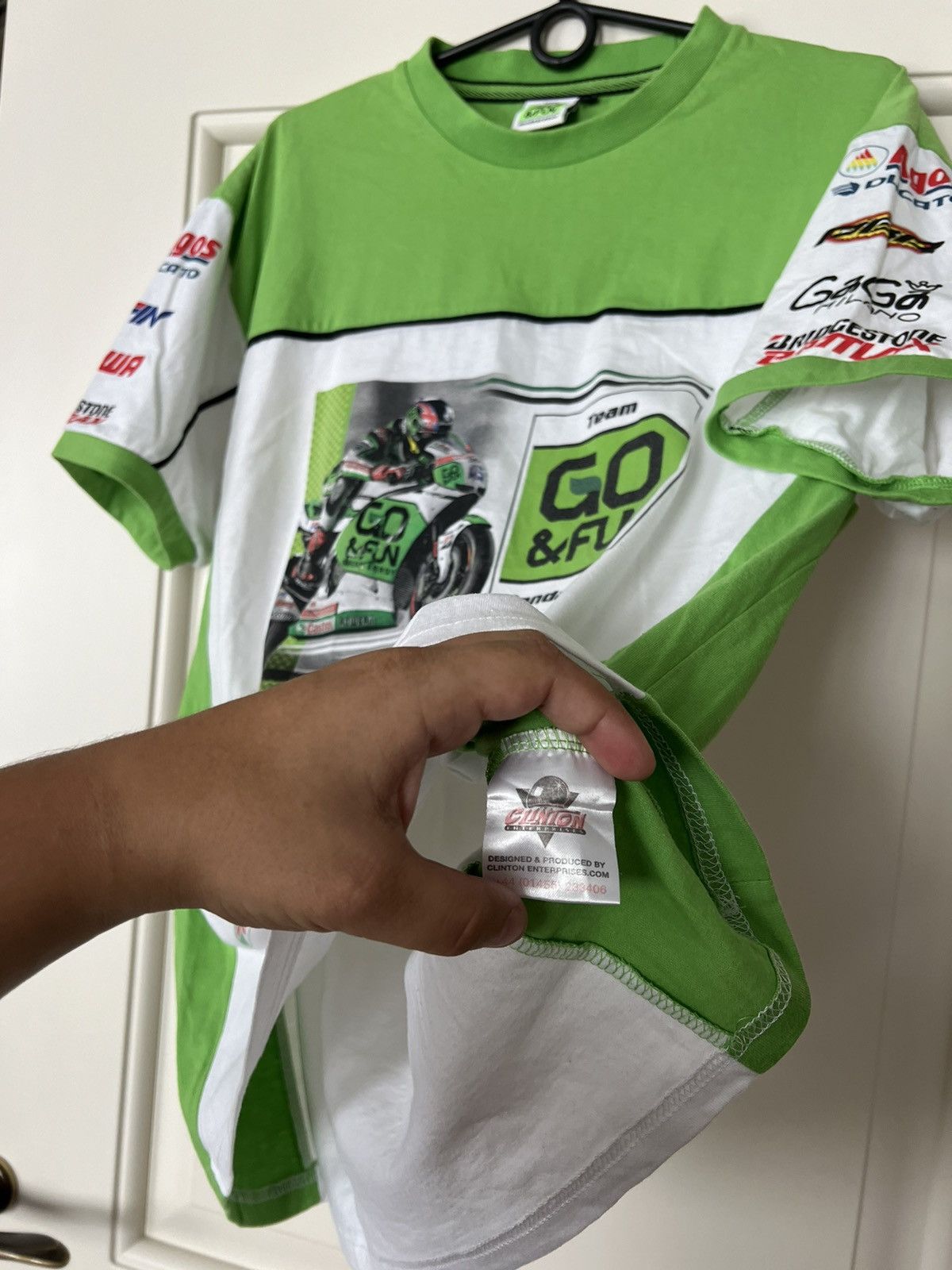 Honda 💥 Honda Racing Moto T-Shirt Tee Size US L / EU 52-54 / 3 - 11 Thumbnail
