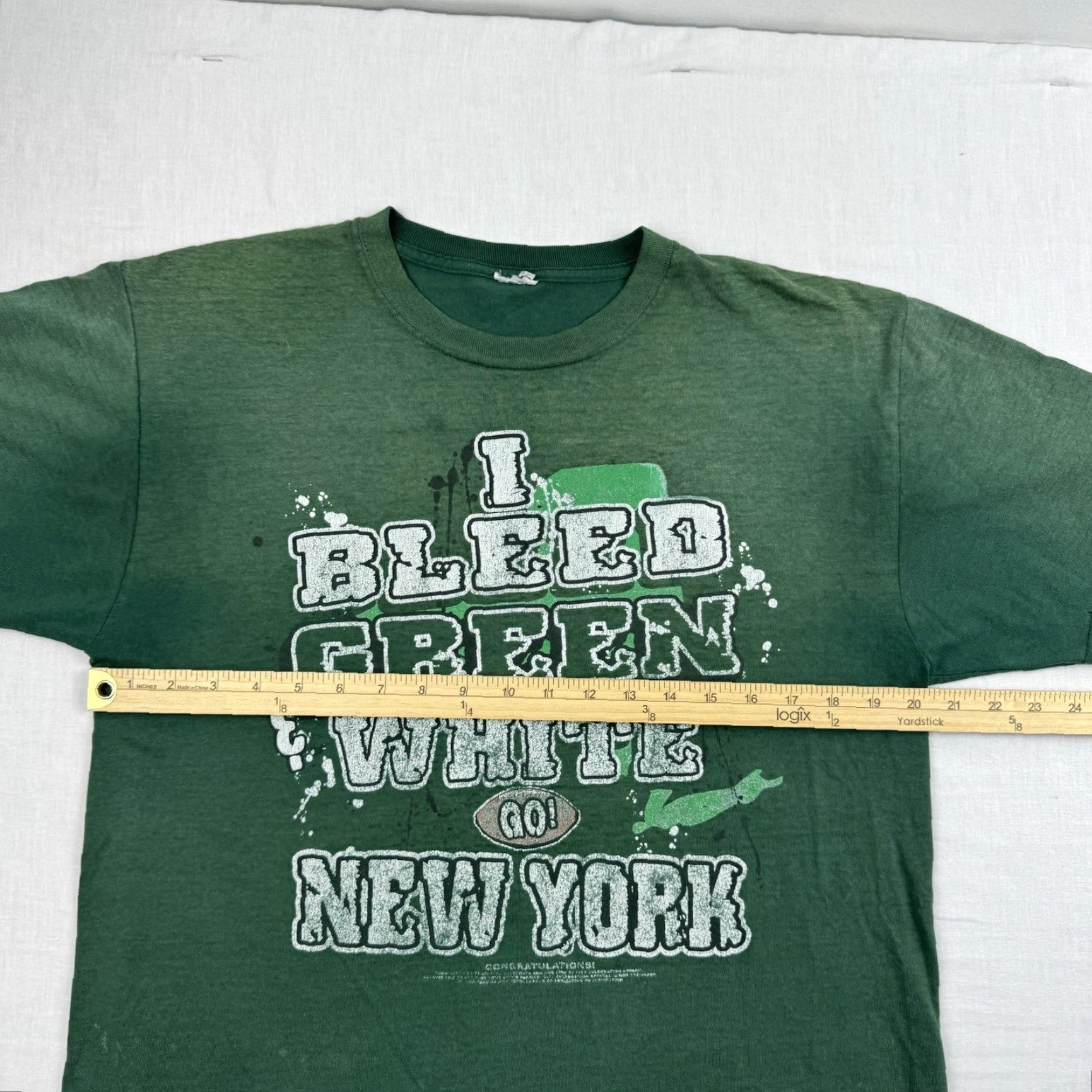 Vintage VINTAGE New York Jets T-Shirt Adult Medium Green 90s Grunge Sports Y2K Men Size US M / EU 48-50 / 2 - 7 Thumbnail