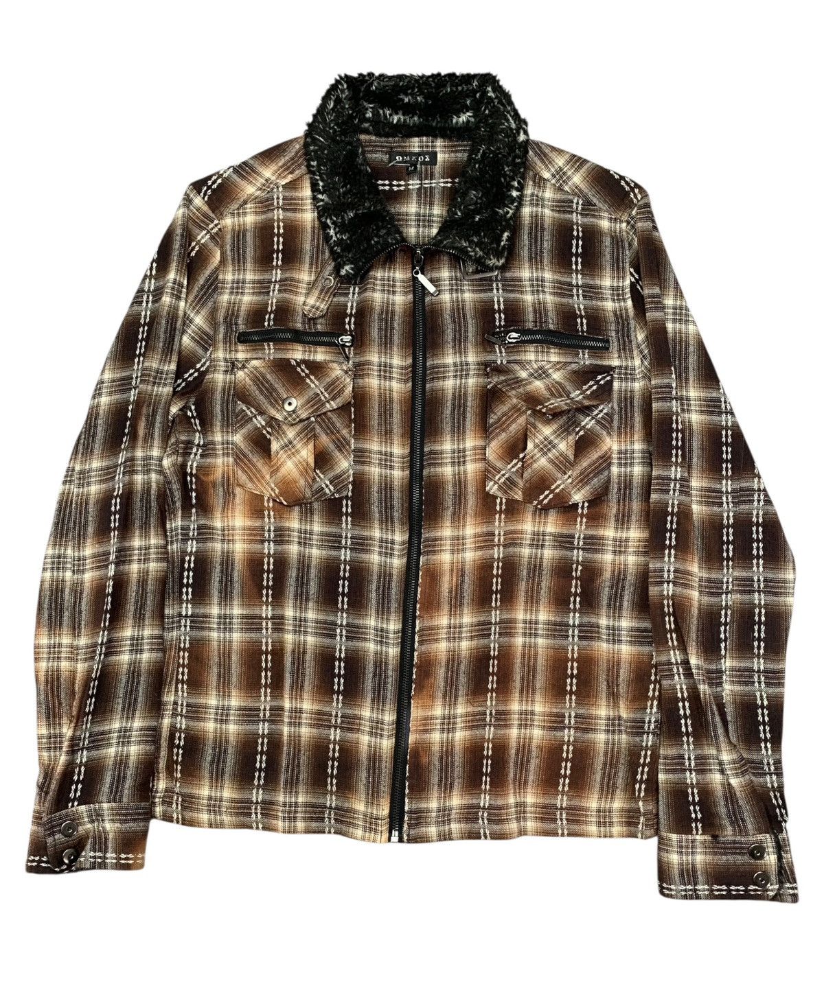 14th Addiction Omkoe Japanese brand fur shirt seditionaries ifsix style Size US M / EU 48-50 / 2 - 4 Thumbnail