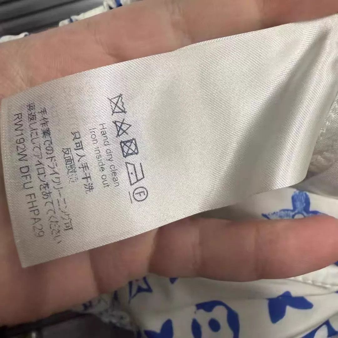 Louis Vuitton LV white blue all over monogram pants40 Size US 40 / EU 56 - 4 Thumbnail