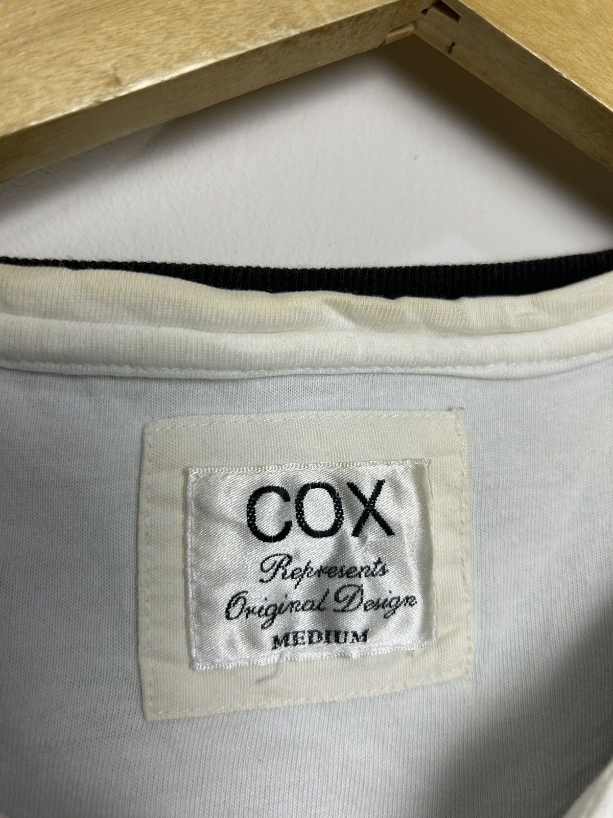 Japanese Brand Y2k Japanese Brand Cox Double layer tee Size US M / EU 48-50 / 2 - 4 Thumbnail
