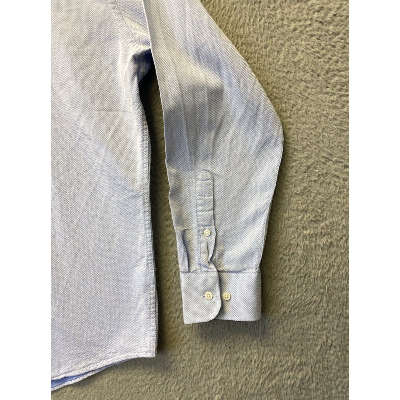 Nordstrom Nordstrom Nordstrom Rack Button Shirt Mens 17 34/35 Blue Patterned Dress Shirt Slim 100% Cotton Regular Computer N/A Size US XL / EU 56 / 4 - 2 Thumbnail