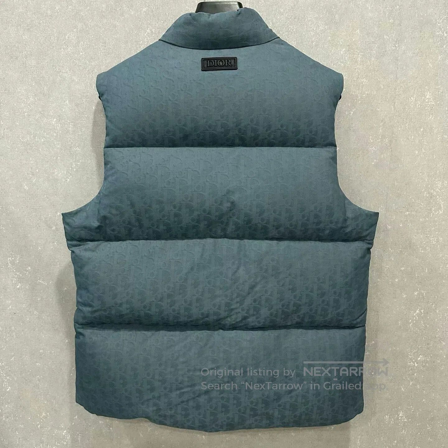 Dior Dior SS25 Oblique Printed Down Vest. Size US L / EU 52-54 / 3 - 3 Thumbnail