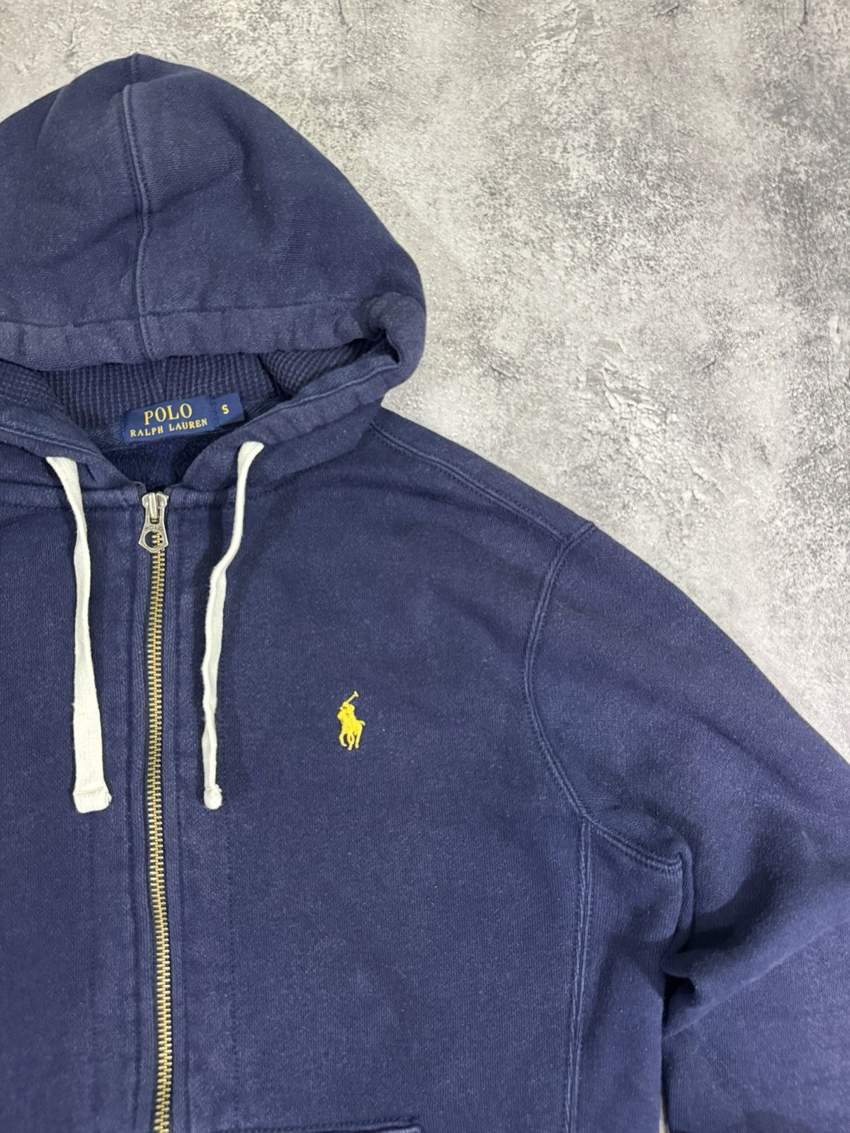 Polo Ralph Lauren × Vintage Vintage Polo Ralph Lauren Zip Up Hoodie Size US L / EU 52-54 / 3 - 3 Thumbnail