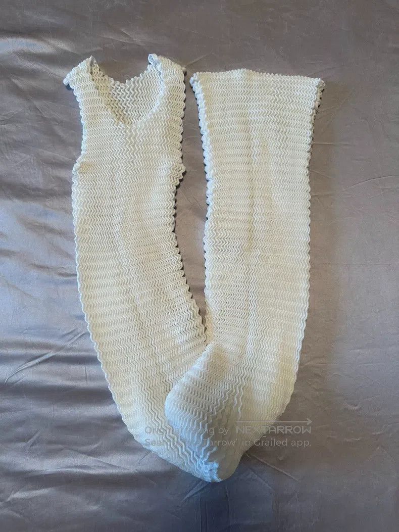 Issey Miyake Issey Miyake White Bubble Dress Size M / US 6-8 / IT 42-44 - 2 Thumbnail