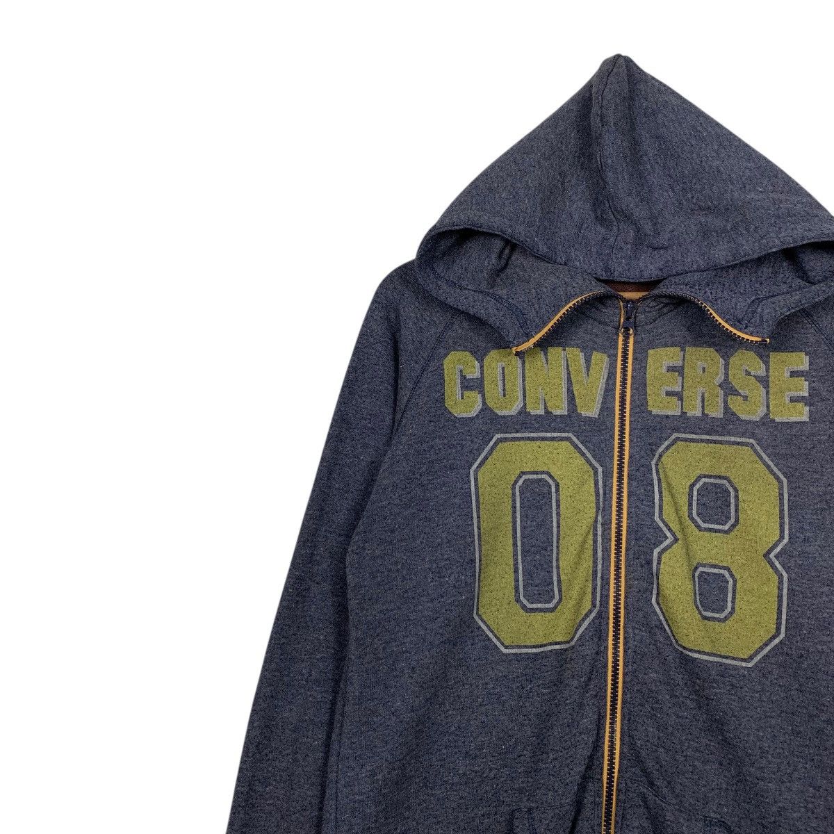 Converse Converse Big Logo Long Zipper Hoodie Size M / US 6-8 / IT 42-44 - 6 Thumbnail