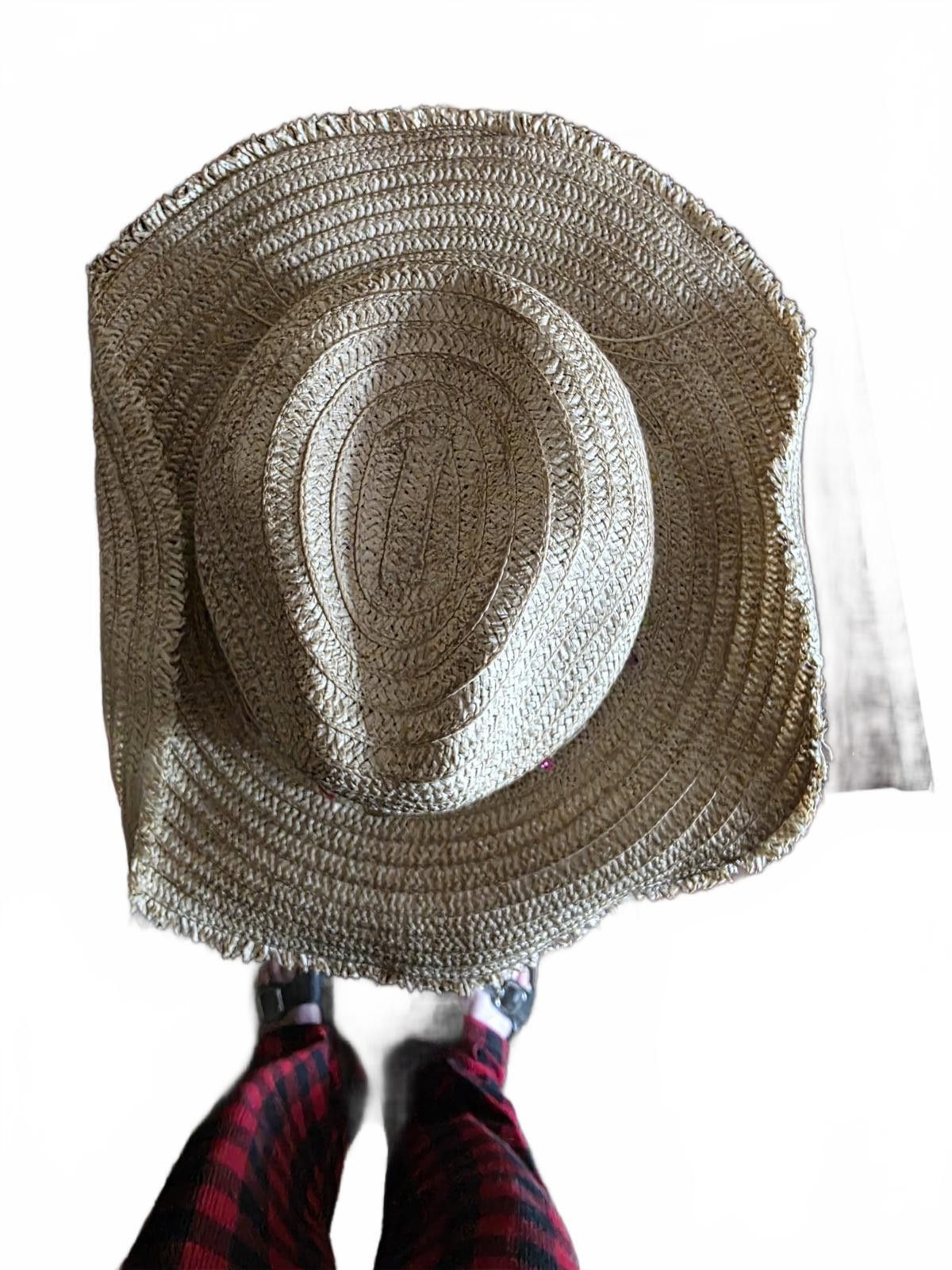 Other Dream Out Loud Selena Gomez Straw Hat Boho Crochet Fringe Size ONE SIZE - 10 Thumbnail