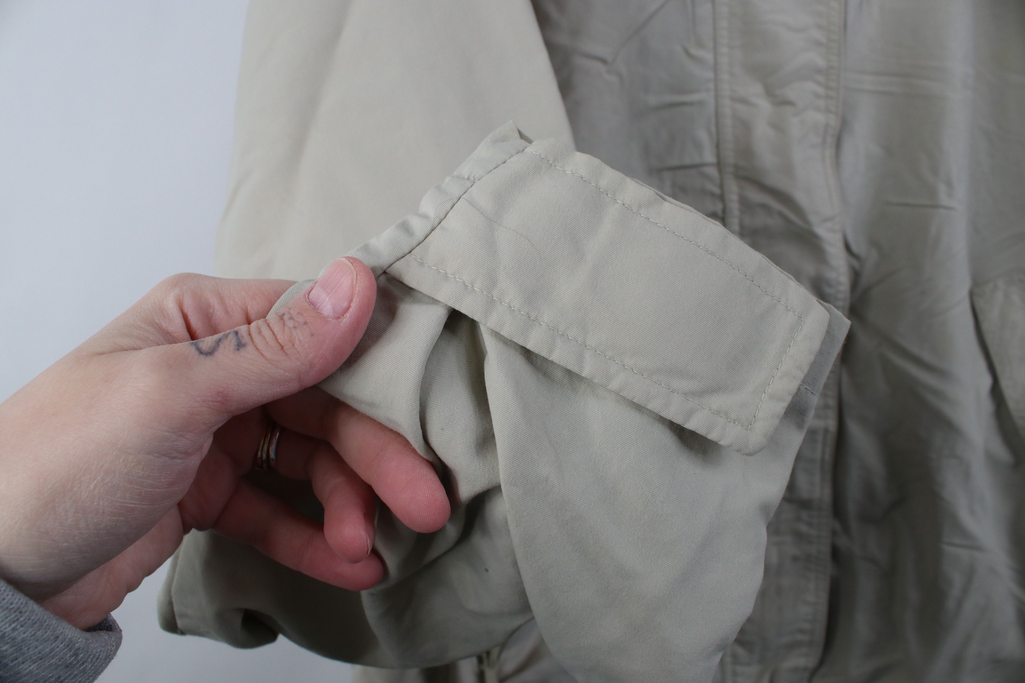 Lands' End Vintage 90s Lands End Full Zip Hooded Windbreaker Jacket Size US XL / EU 56 / 4 - 6 Thumbnail