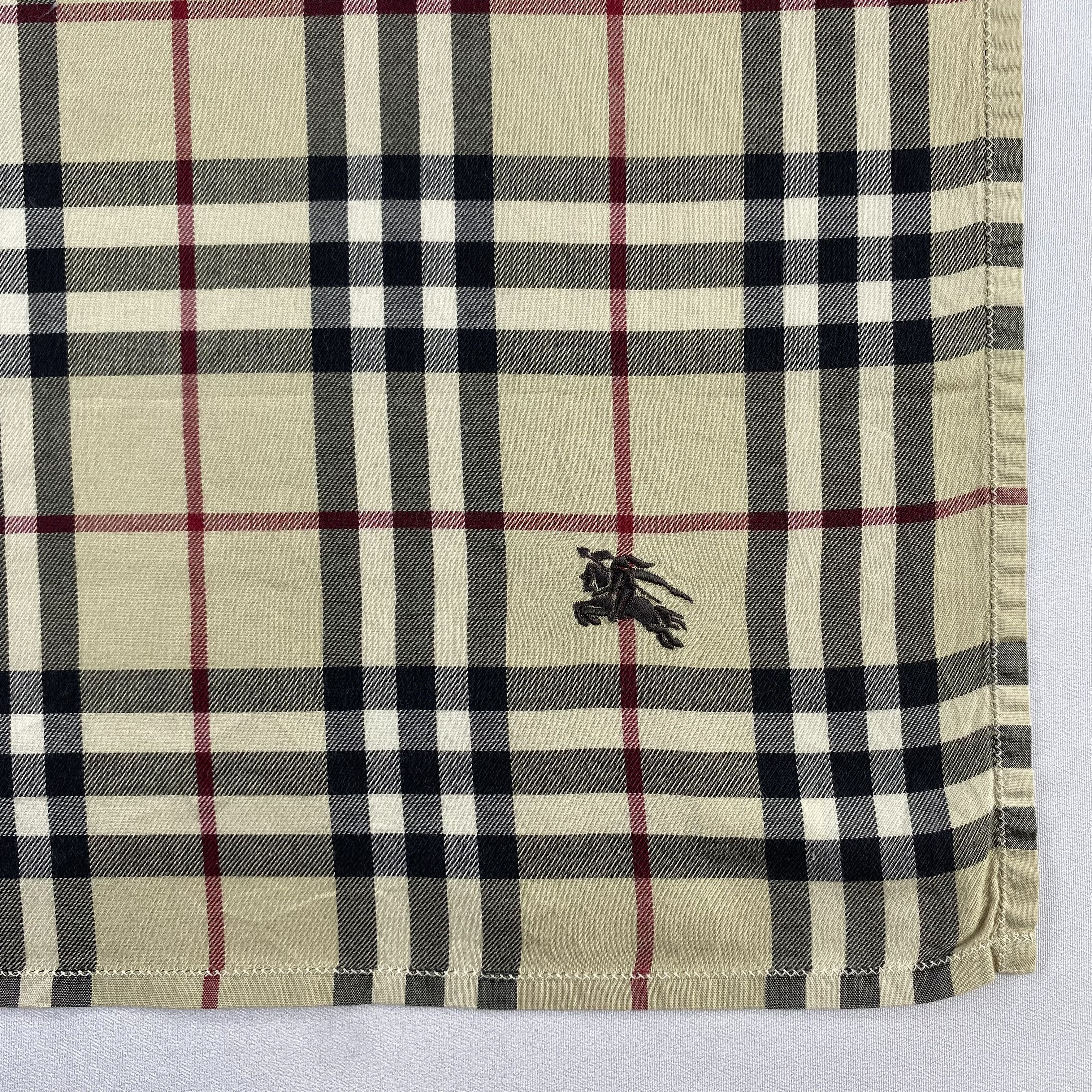 Burberry × Vintage Burberry Handkerchief / Neckerchief / Bandana-P1927 Size ONE SIZE - 3 Thumbnail