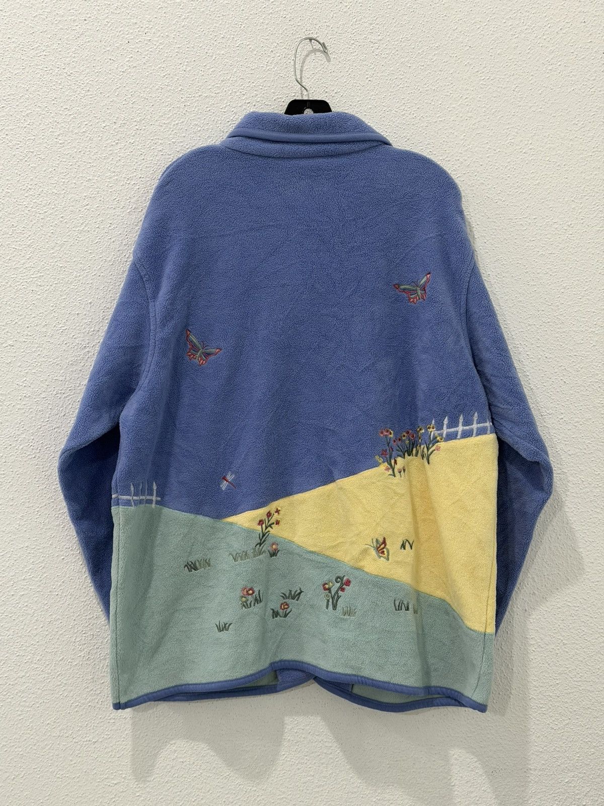 Northern Reflections Vtg 90s Northern Reflections Garden Embroidered Sweater XL Size XL / US 12-14 / IT 48-50 - 4 Thumbnail