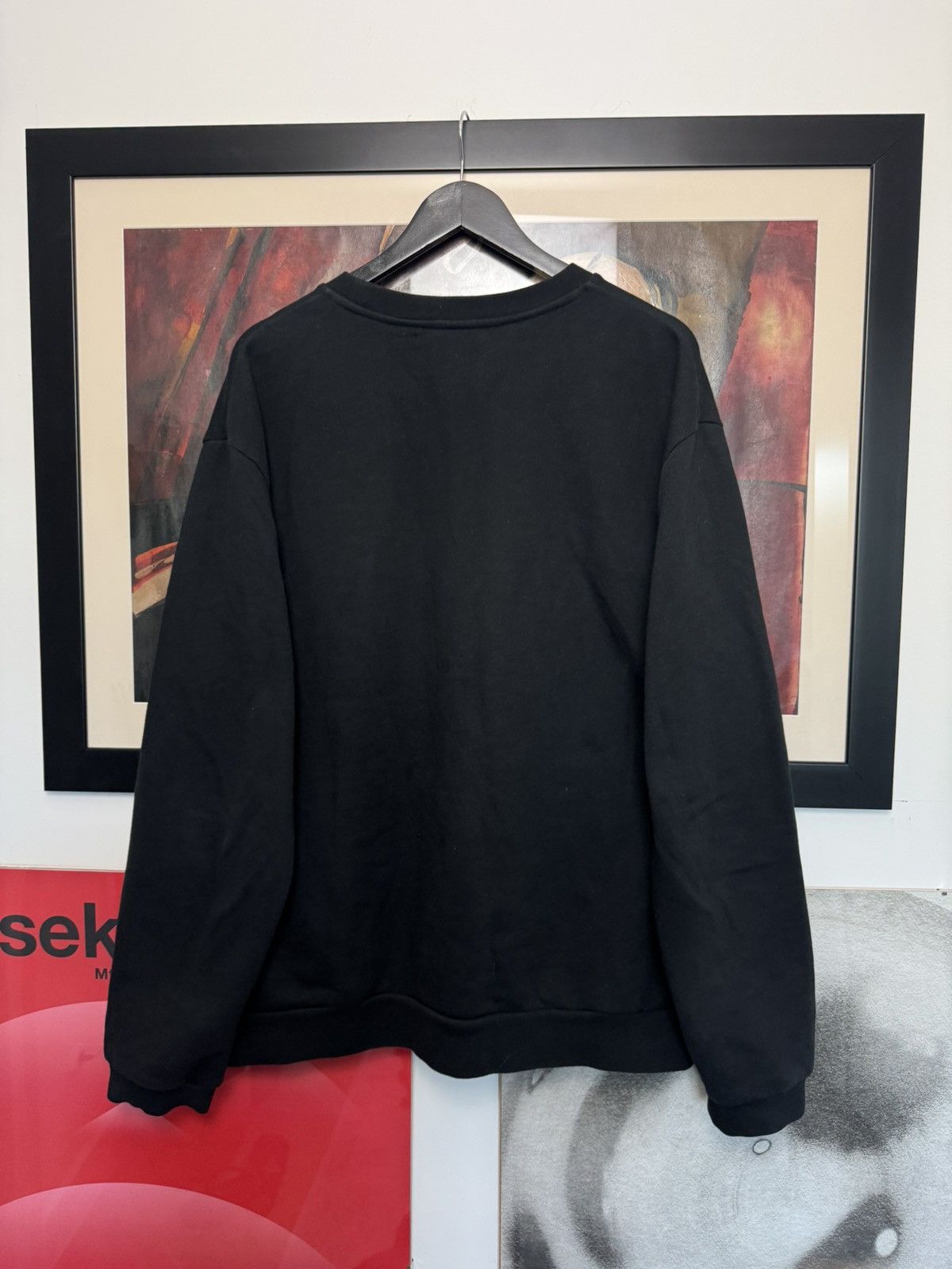 Fred Perry × Raf Simons FW19 Raf Simons x Fred Perry Mini Logo Oversize Crewneck Size US XL / EU 56 / 4 - 2 Thumbnail