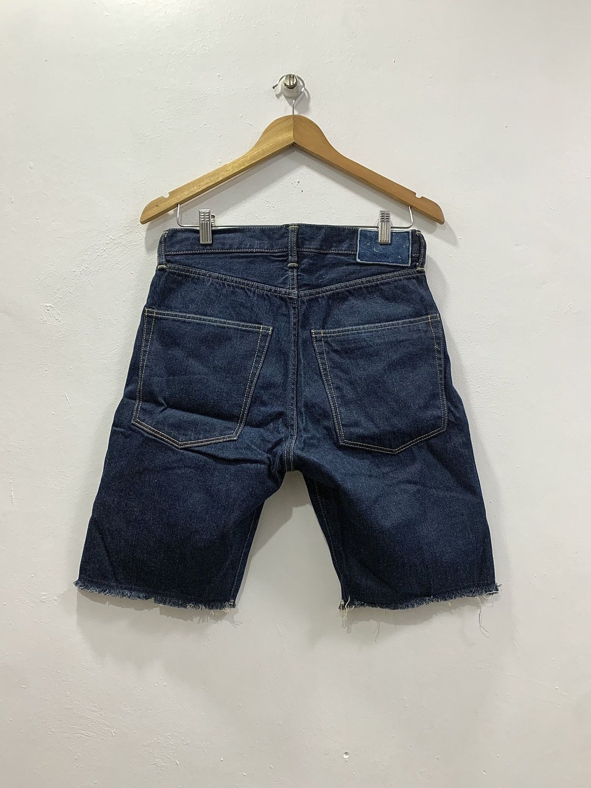Visvim VISVIM SS18 SOCIAL SCULPTURE INDIGO BLUE - DENIM SHORTS Size US 30 / EU 46 - 6 Thumbnail