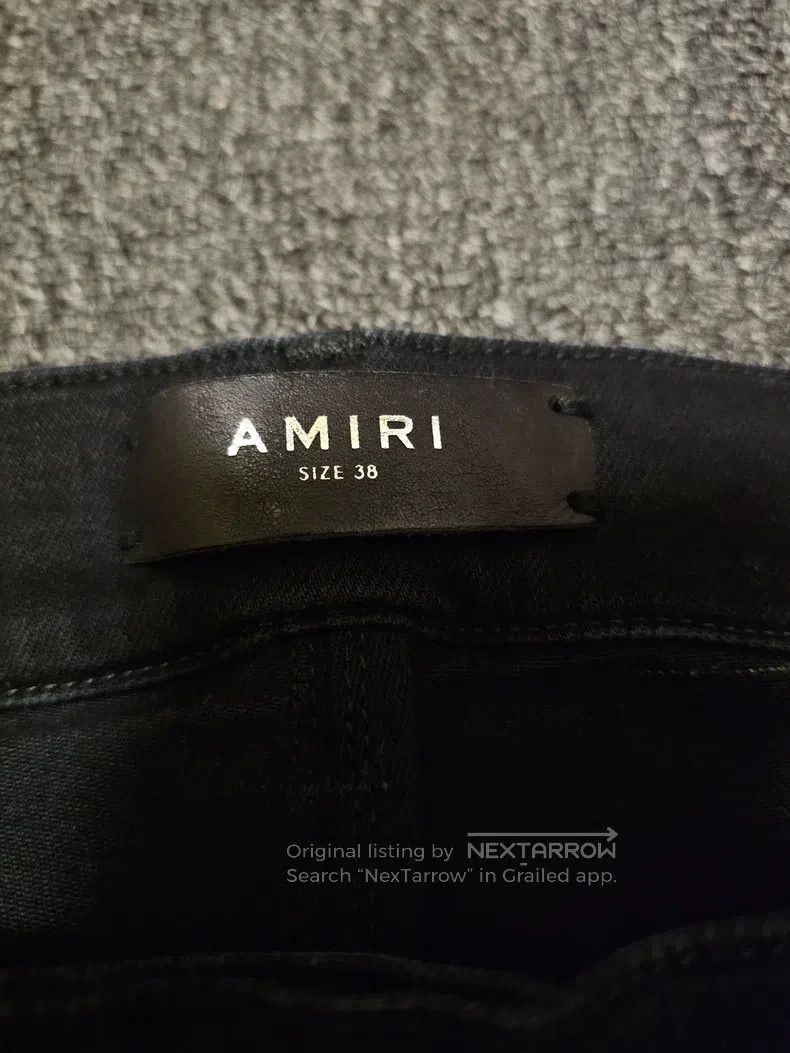 Amiri Amiri Fringed Denim Pants Size US 38 / EU 54 - 6 Thumbnail