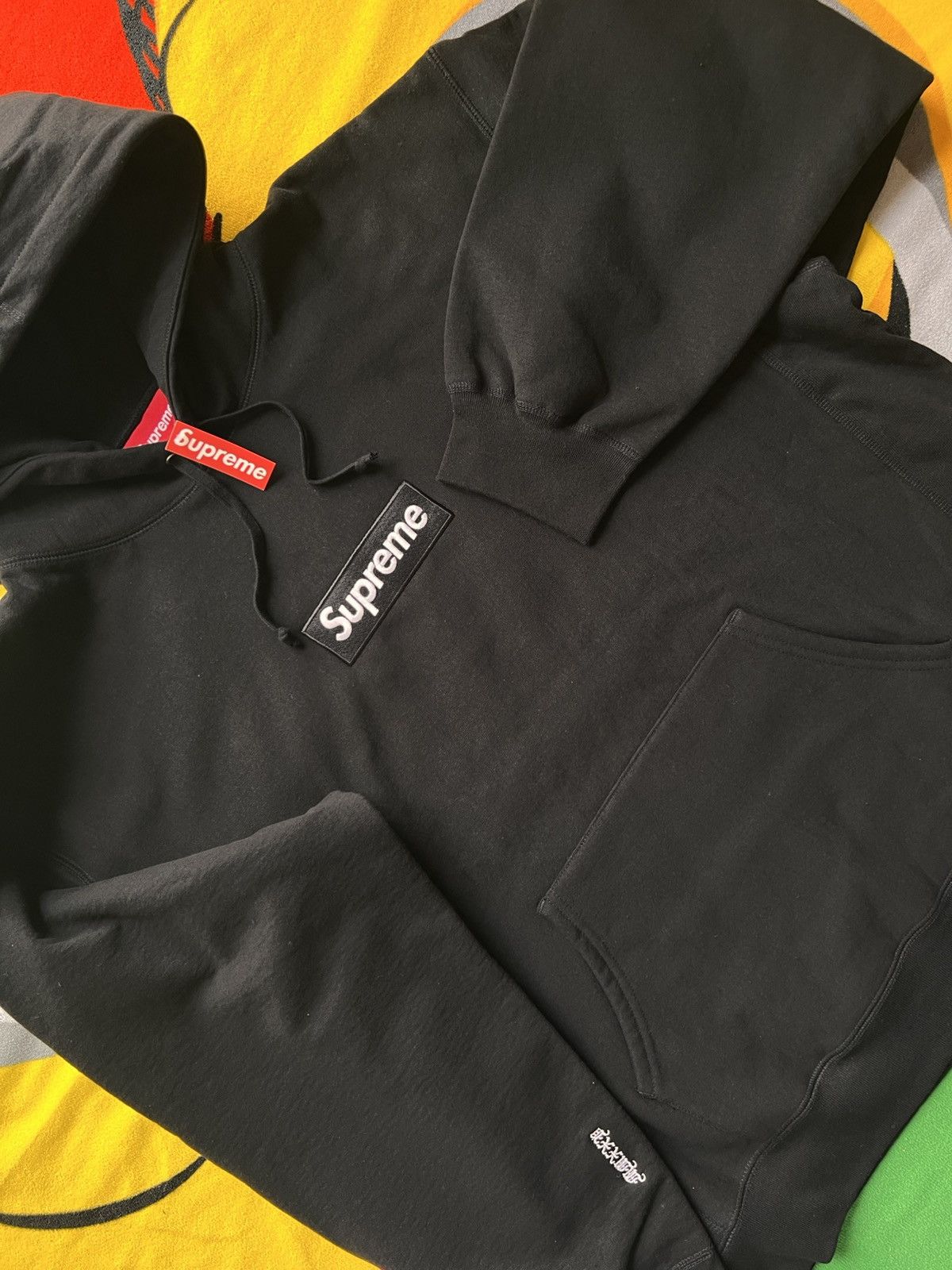 Supreme XL Supreme Box Logo Hooded Sweatshirt Black (FW25) hoodie Size US XL / EU 56 / 4 - 17 Thumbnail