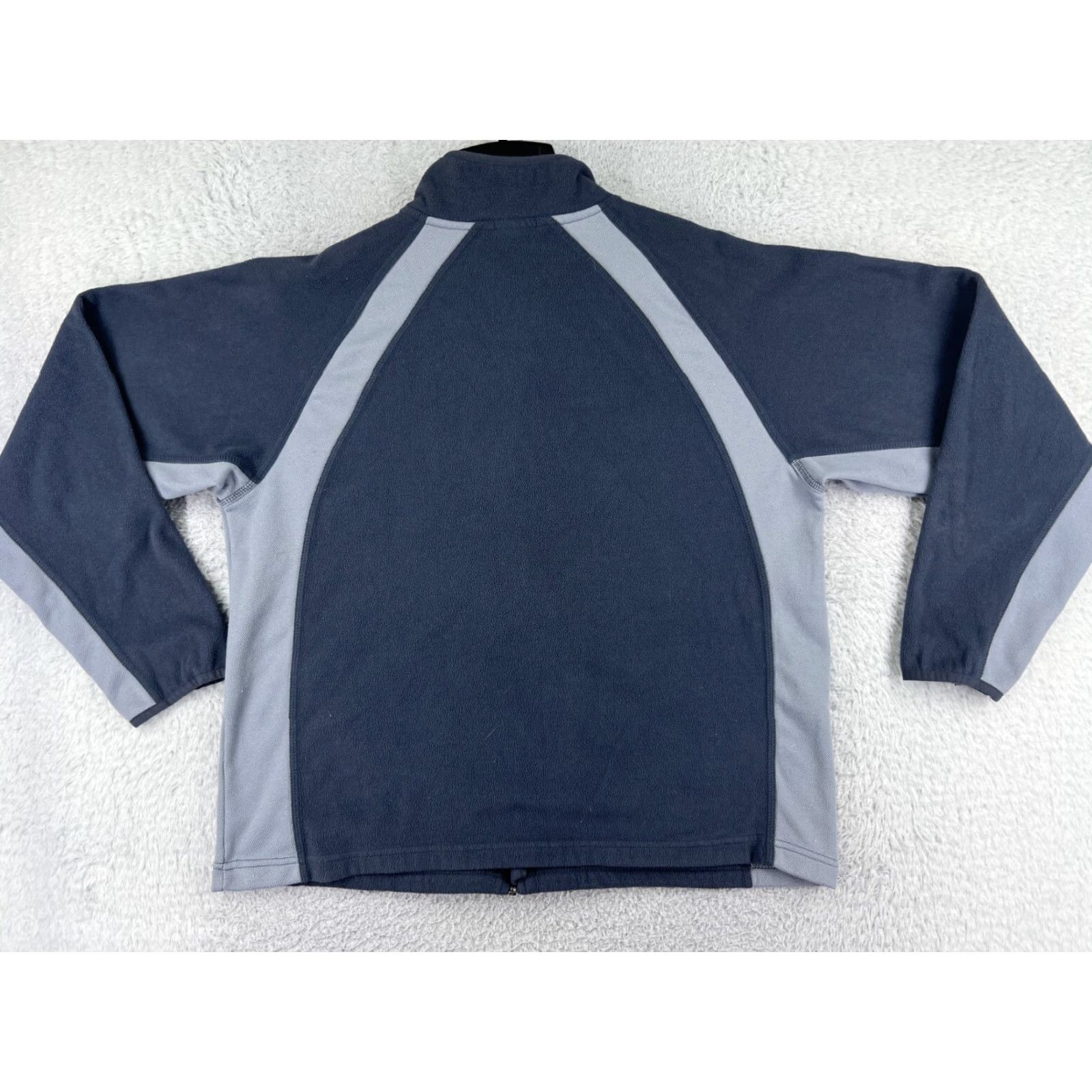 Champion Champion Jacket Men Large Blue Full Zip Mock Neck 100% Polyester Fleece Gorpcore Size US L / EU 52-54 / 3 - 2 Thumbnail